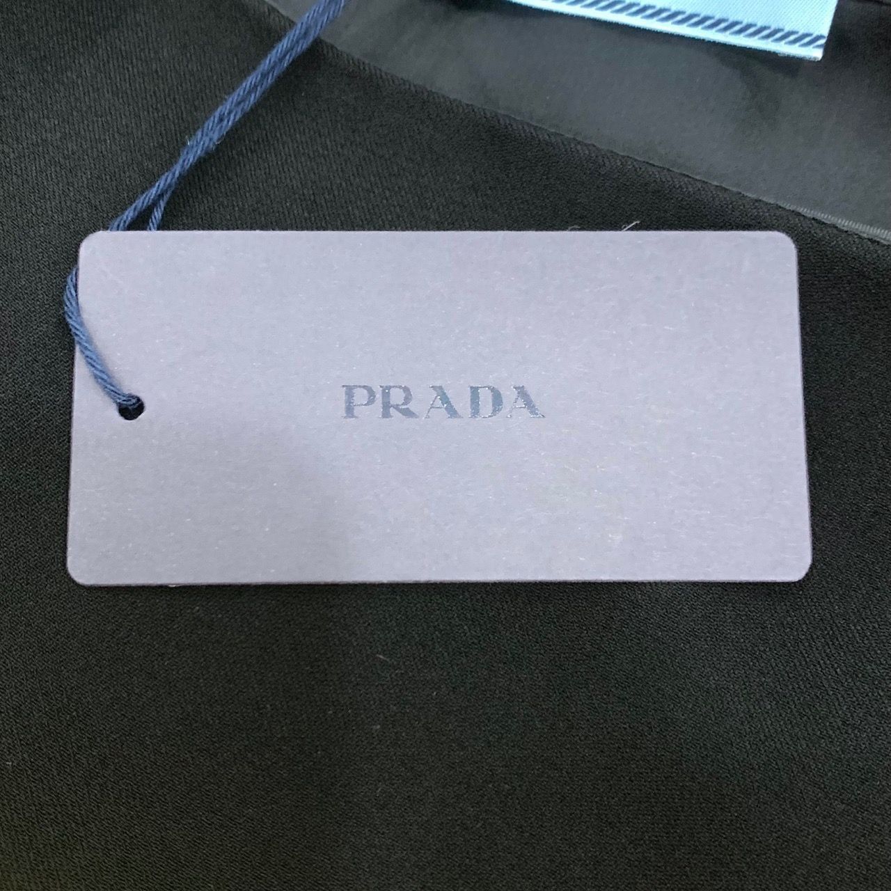 Prada [Prada] Black A-Line Mini Skirt 36 Size 36" / US 14 / IT 50 - 3 Thumbnail