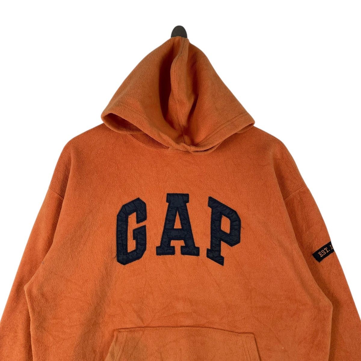 Gap Vintage GAP Fleece Hoodie Pullovee Sweatshirt Size US L / EU 52-54 / 3 - 2 Thumbnail