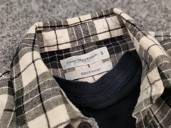 Flannel Vintage Flannel Shirt Travis Scott Style Size US S / EU 44-46 / 1 - 8 Thumbnail