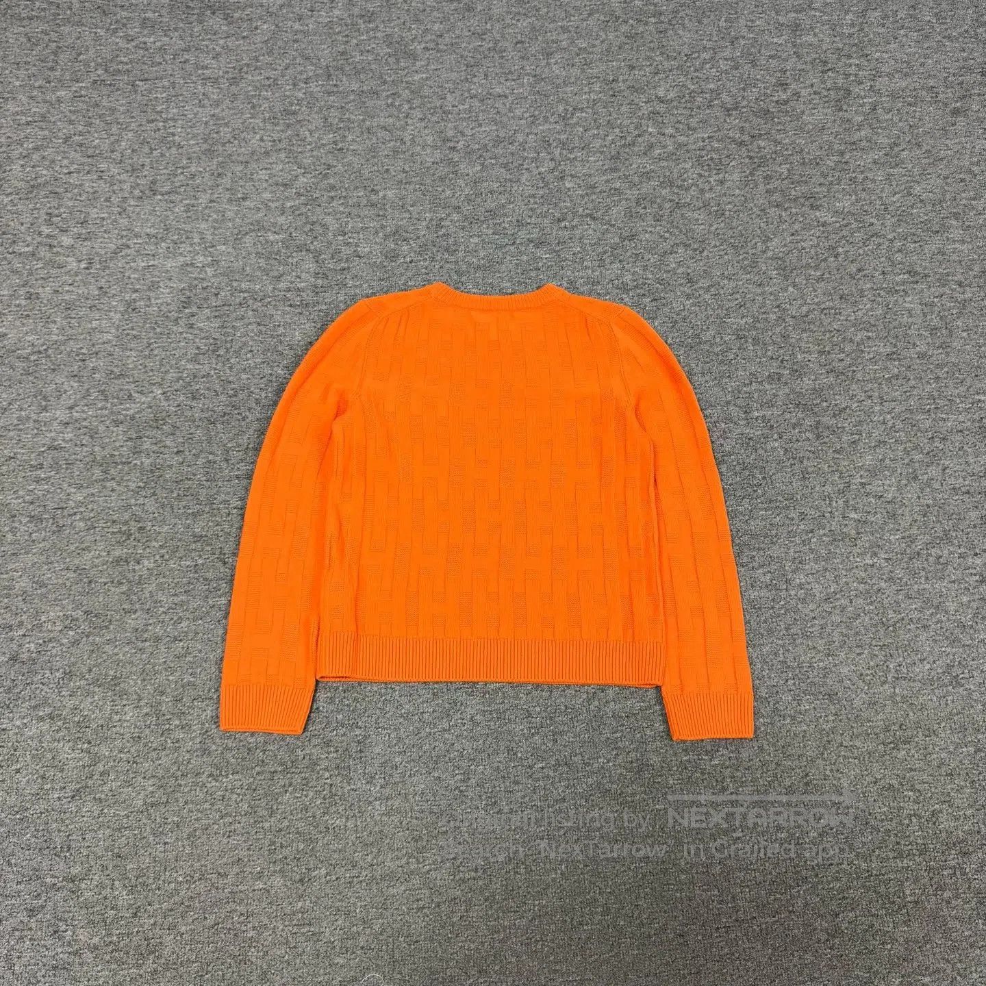 Hermes Hermes Large H-pattern jacquard round-neck knit sweater| Size S / US 4 / IT 40 - 2 Thumbnail