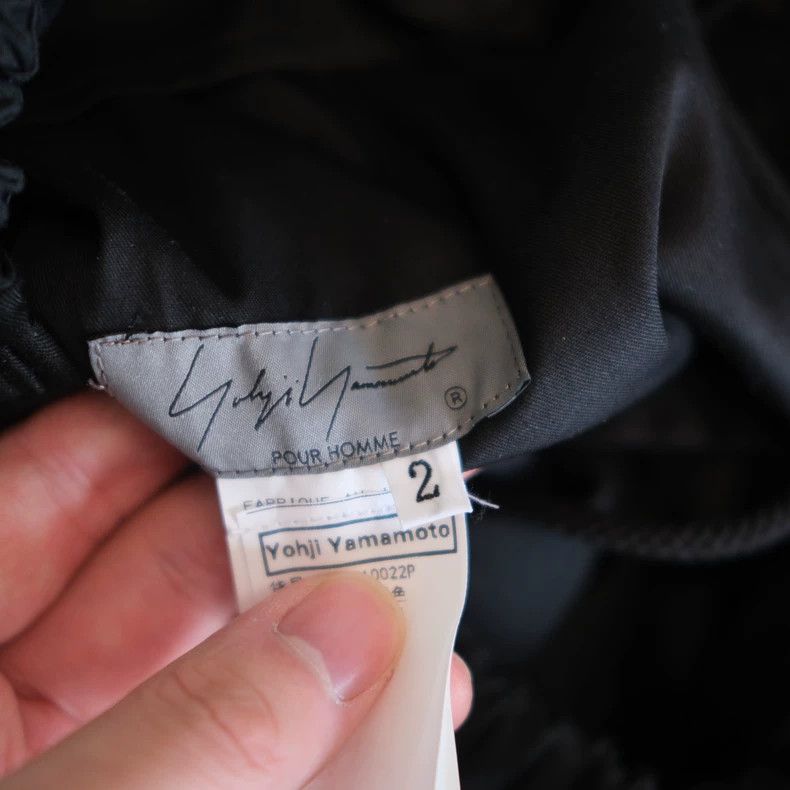 Yohji Yamamoto size 2 Wool corset trousers