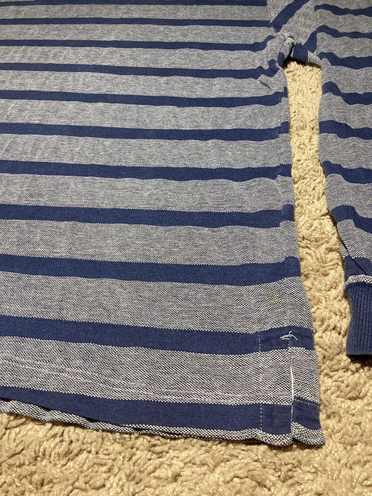Bape 1998 Bape Striped Polo Vintage 90s OG Nigo Baggy Size US XL / EU 56 / 4 - 7 Thumbnail