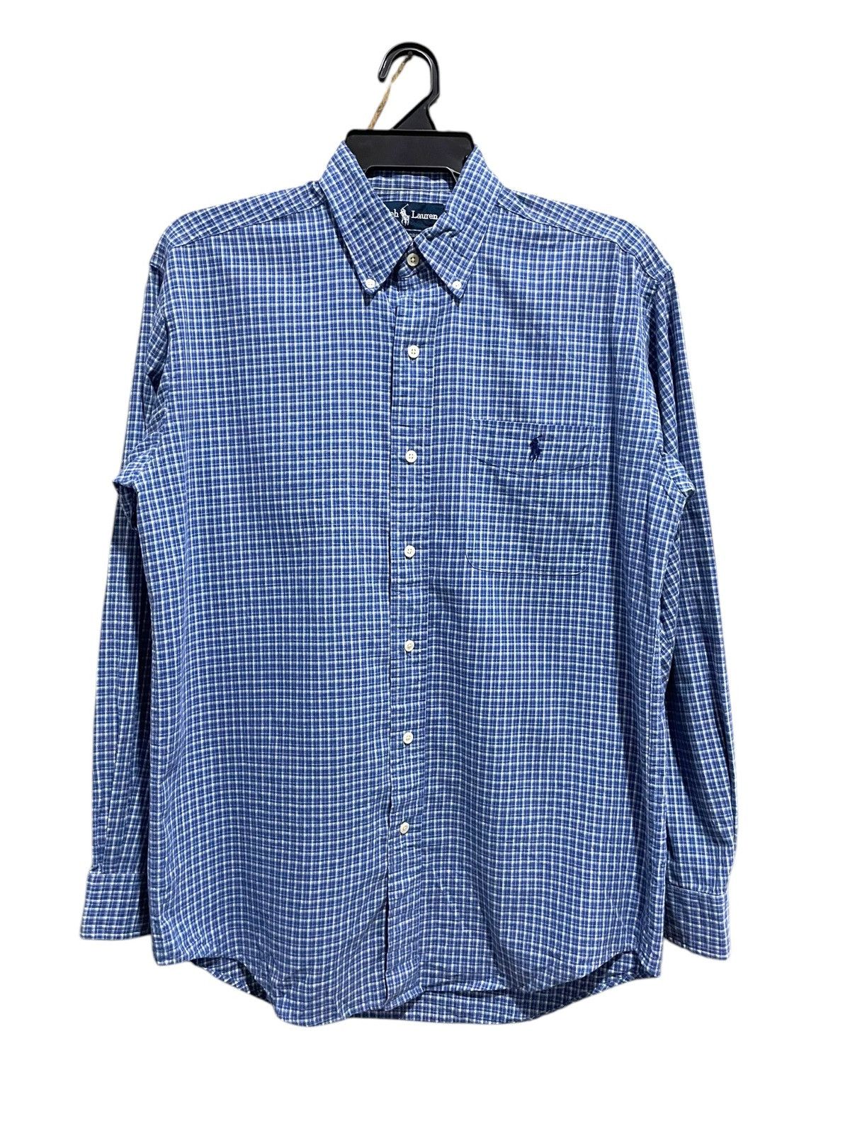 Designer Ralph Lauren Moore Small Checkered Shirts Size US S / EU 44-46 / 1 - 1 Thumbnail