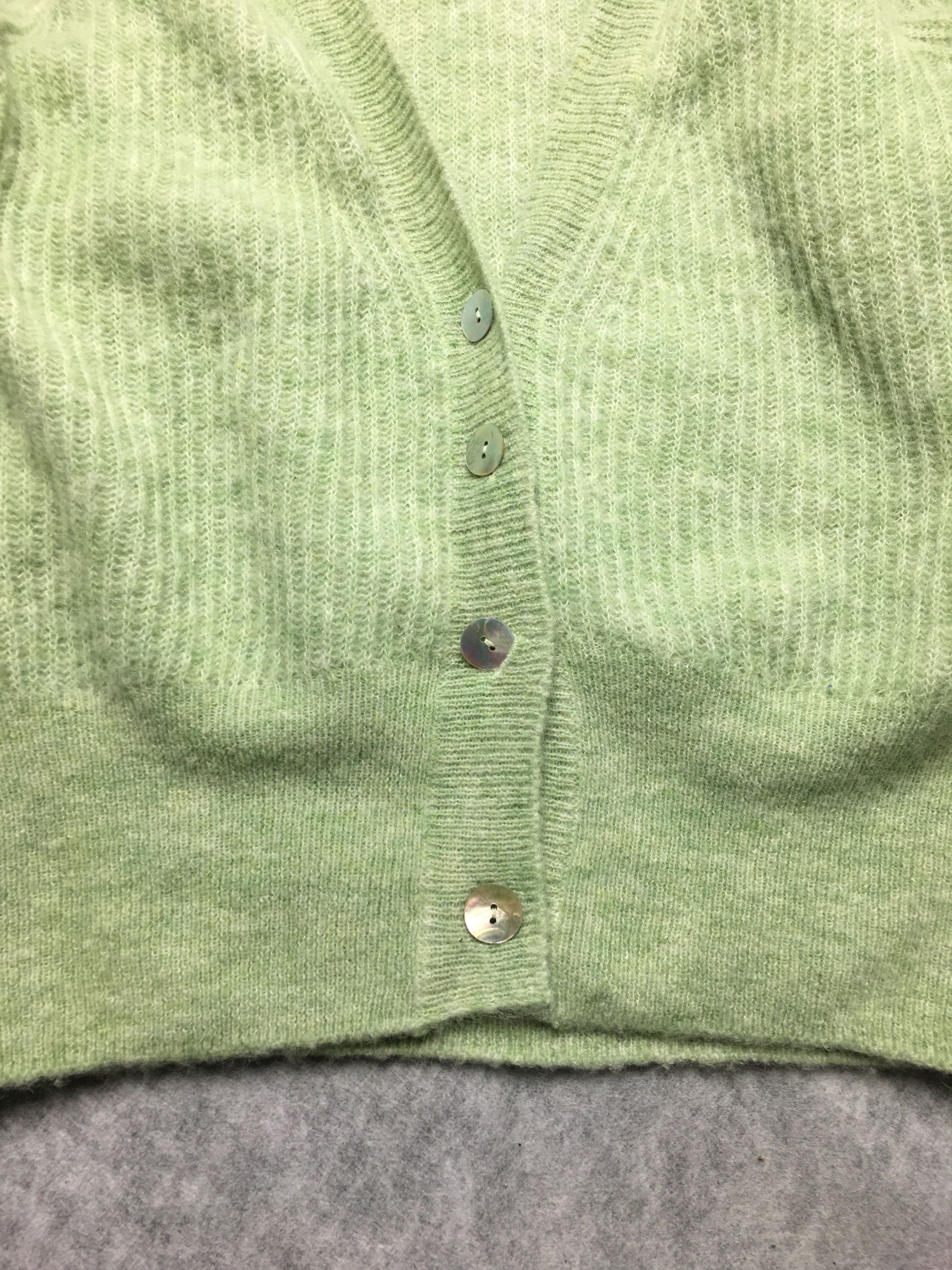 Other IVY & OAK Alpaca Wool Cardigan Light Green EU 36 Size S / US 4 / IT 40 - 7 Thumbnail
