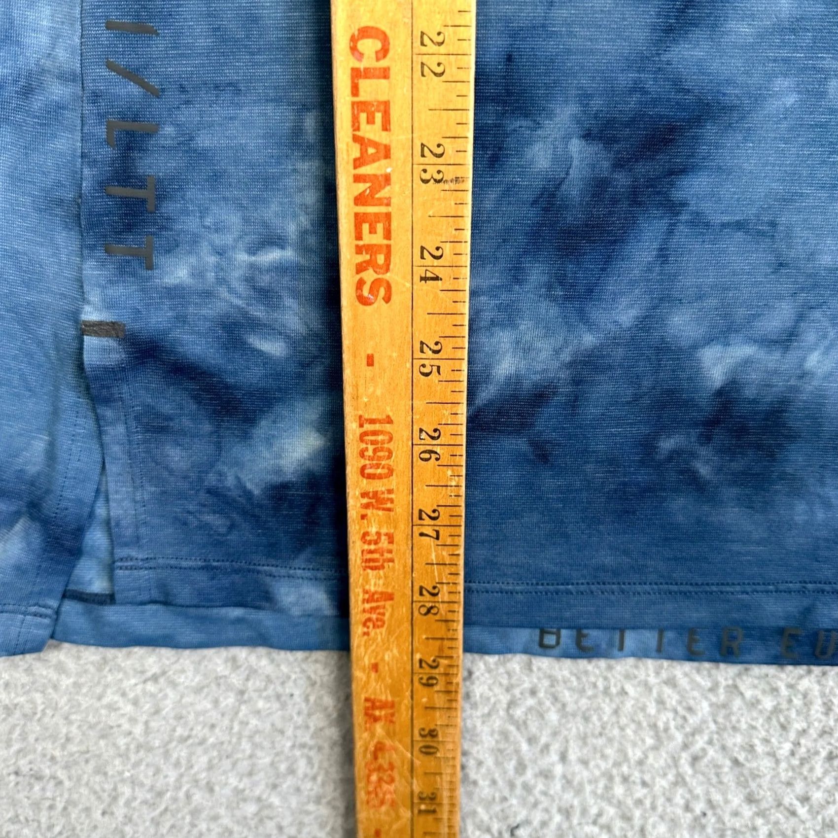 Lululemon Lululemon Lab Fast and Free Tank Mens Blue Tie Dye Sleeveless Shirt S Size US S / EU 44-46 / 1 - 6 Thumbnail