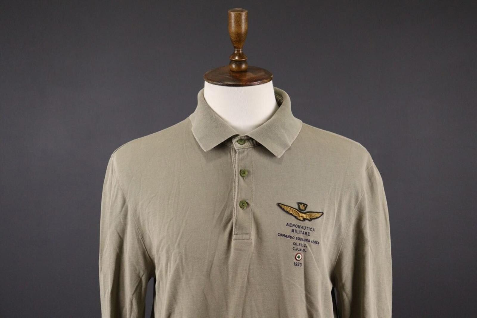 Aeronautica Militare Aeronautica Militare Beige Polo Shirt Size XXL / 2XL Size US XXL / EU 58 / 5 - 2 Thumbnail