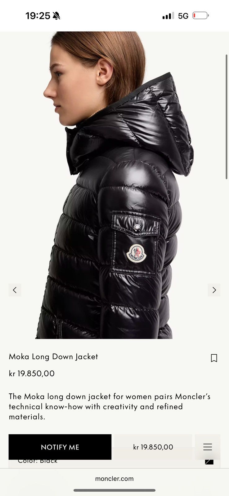 Moncler Moncler Moka Jacket Size S / US 4 / IT 40 - 19 Thumbnail