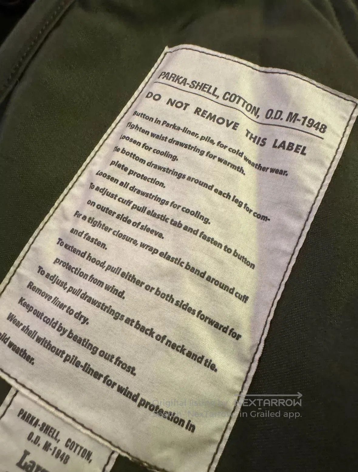 The Real McCoy's The Real McCOY's Parka M1951 L Size. Size US L / EU 52-54 / 3 - 2 Thumbnail