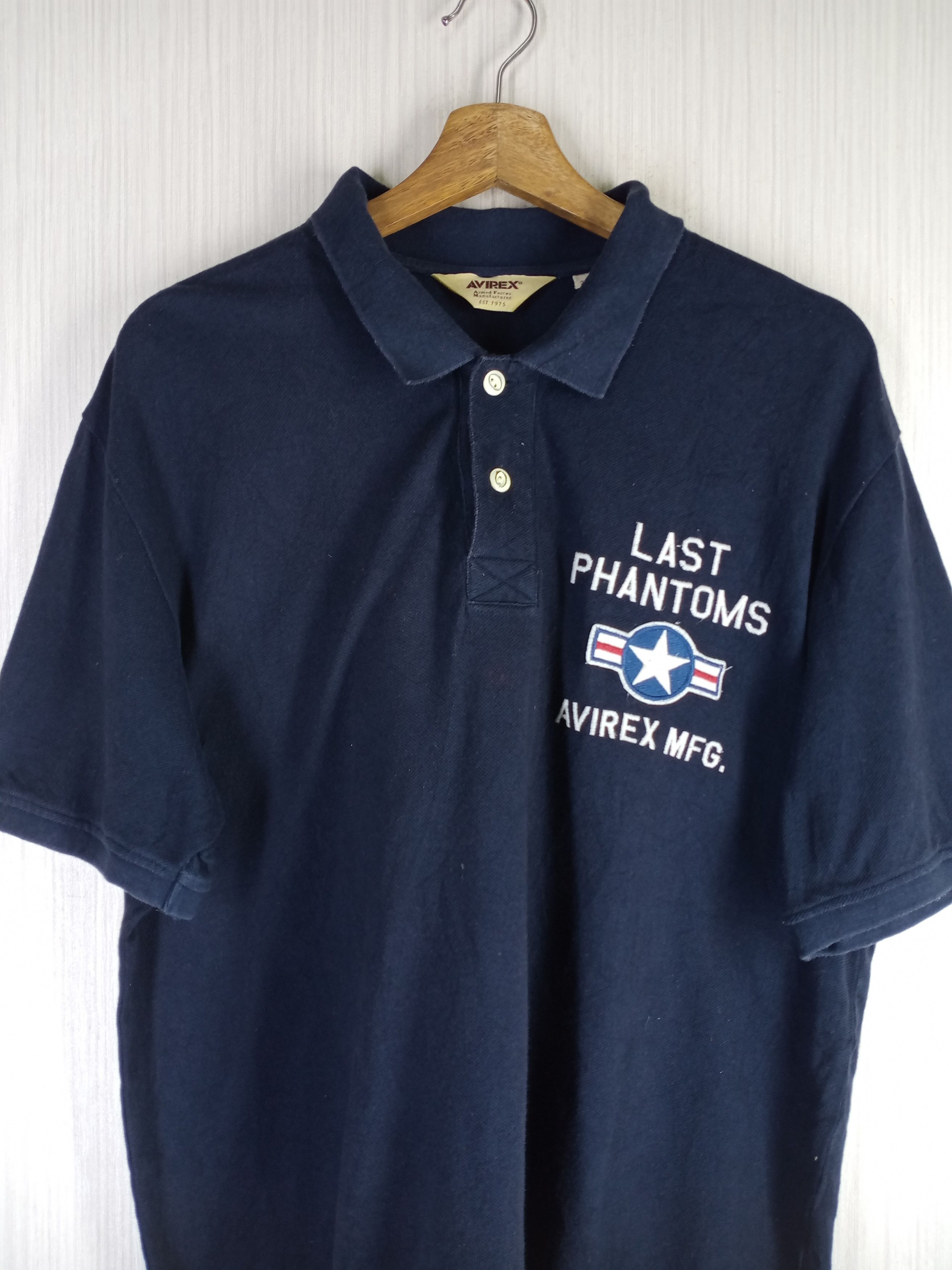 Avirex Rare Vintage Avirex U.S.Navy Chargers Us Midway Polo shirt Size US XL / EU 56 / 4 - 5 Thumbnail