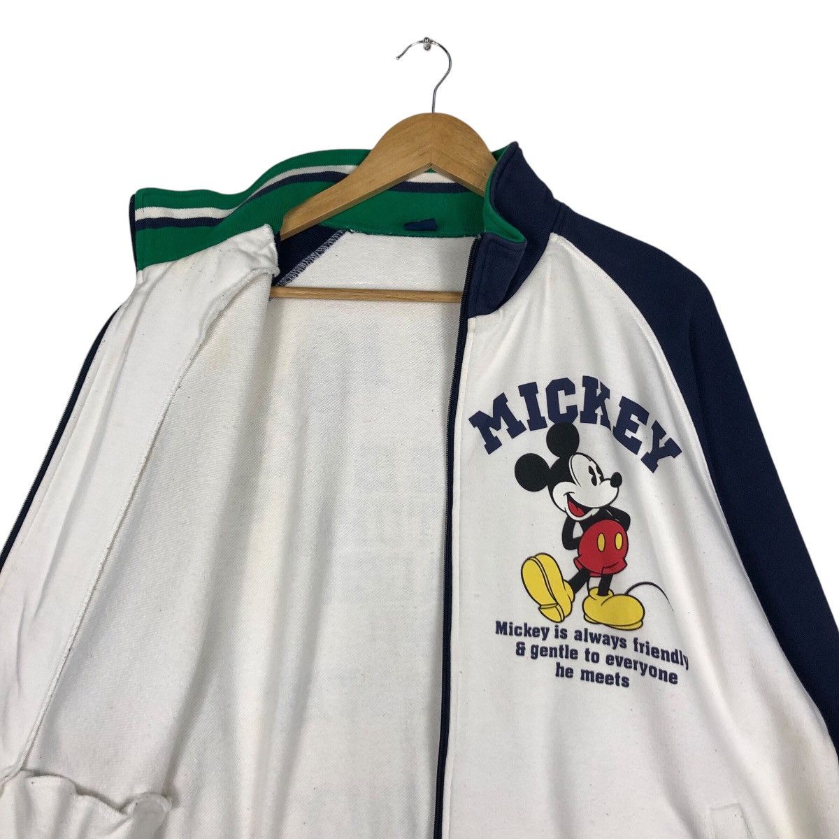 Mickey Mouse × Vintage Mickey Mouse Sweater Jacket Rare Vintage Large Size US L / EU 52-54 / 3 - 10 Thumbnail