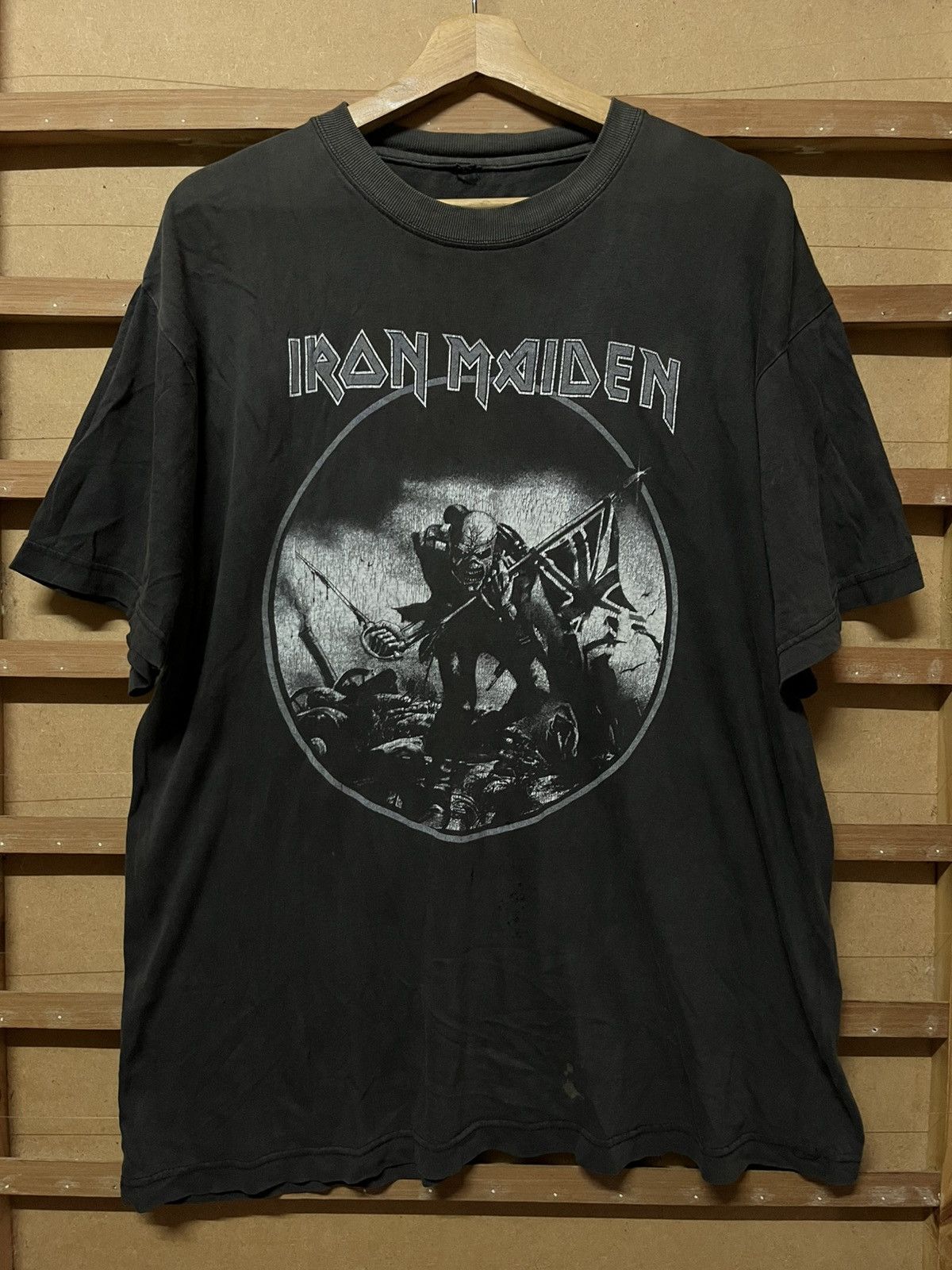 Iron Maiden Vintage Iron Maiden Bootleg T-Shirt Sz. XL Size US XL / EU 56 / 4 - 1 Thumbnail