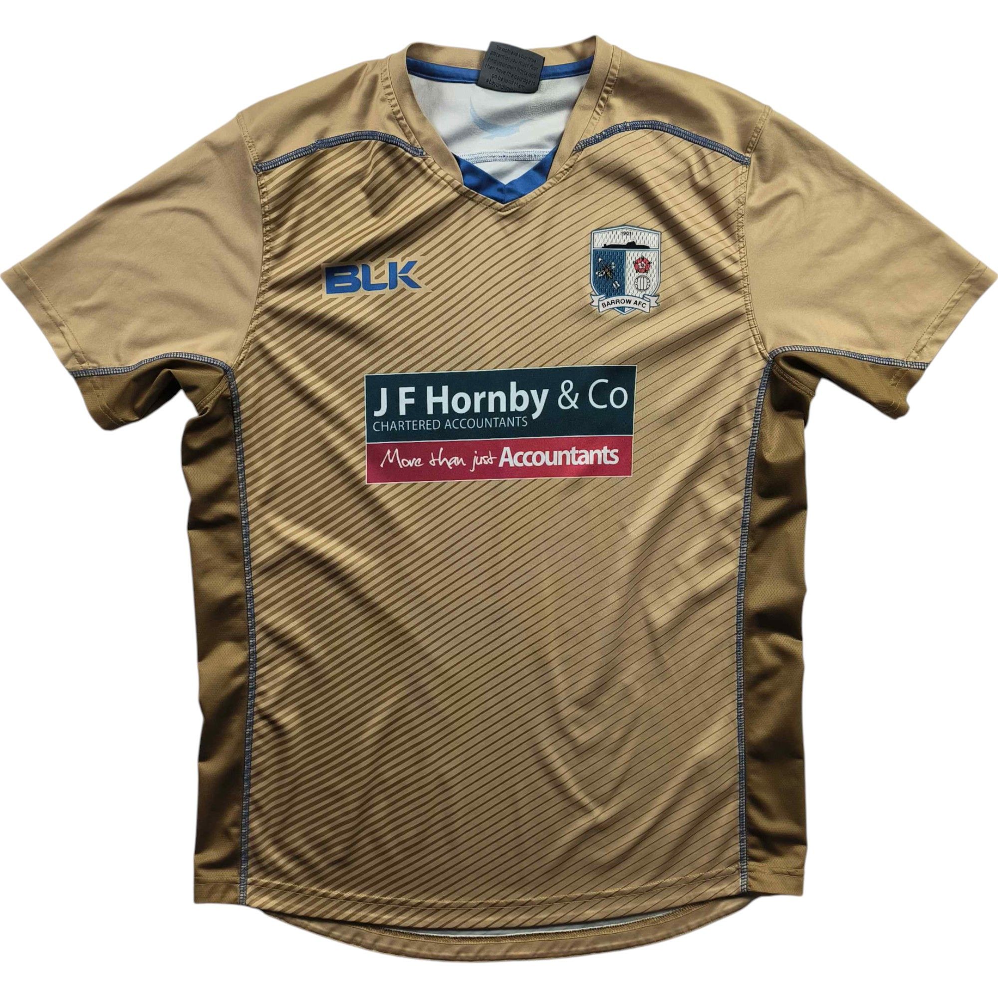 Barrow 2018-19 BLK third football jersey shirt size XL