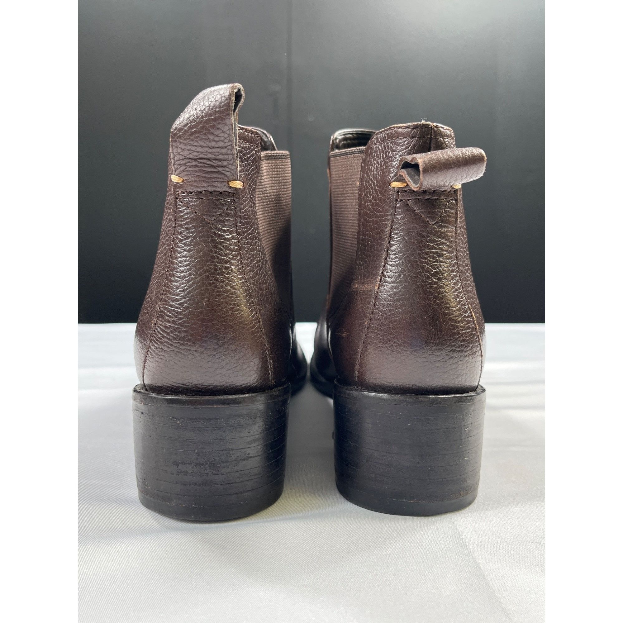Cole Haan Cole Haan SKU 7500 Womens BrownLeather Ankle Boots Size 6.5 Size US 6.5 / IT 36.5 - 5 Thumbnail