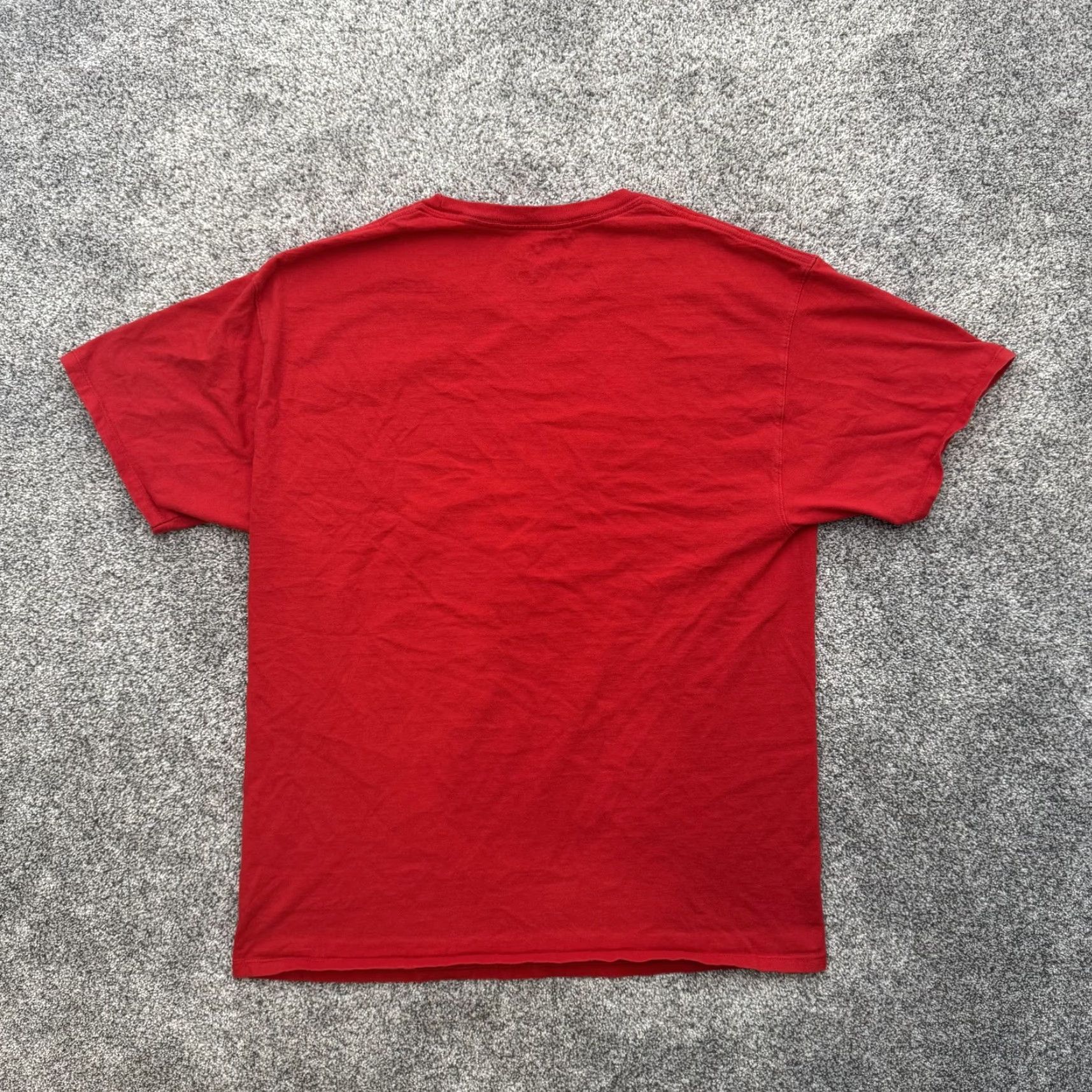 Champion Champion Shirt Mens Large Red Authentic Athleticwear Spell Out Logo Tee 42x28 Size US L / EU 52-54 / 3 - 5 Thumbnail