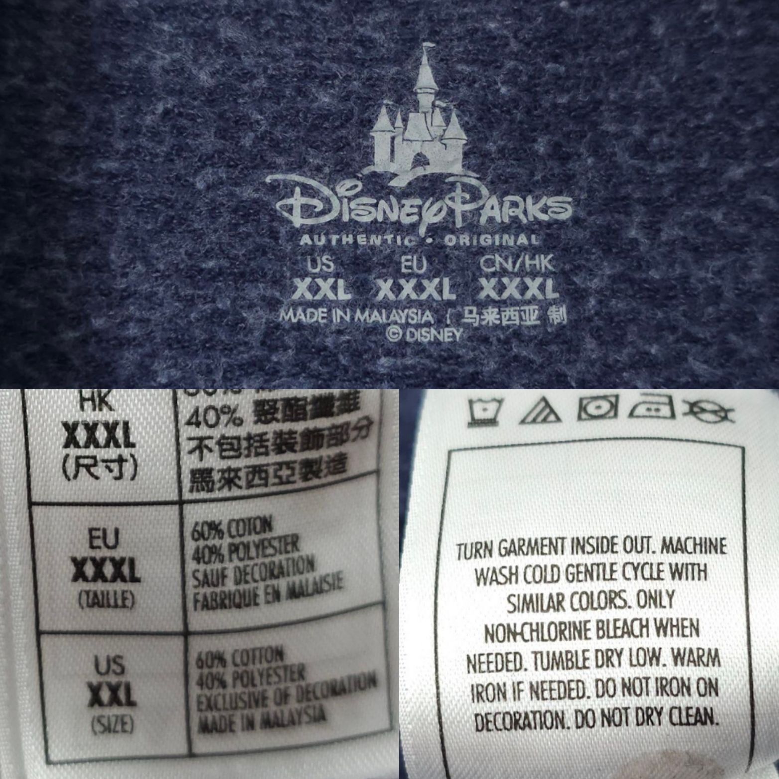 Disney Disney Parks Mickey Mouse Graphic Sweatshirt Sweater Adult X Size US XXL / EU 58 / 5 - 8 Thumbnail