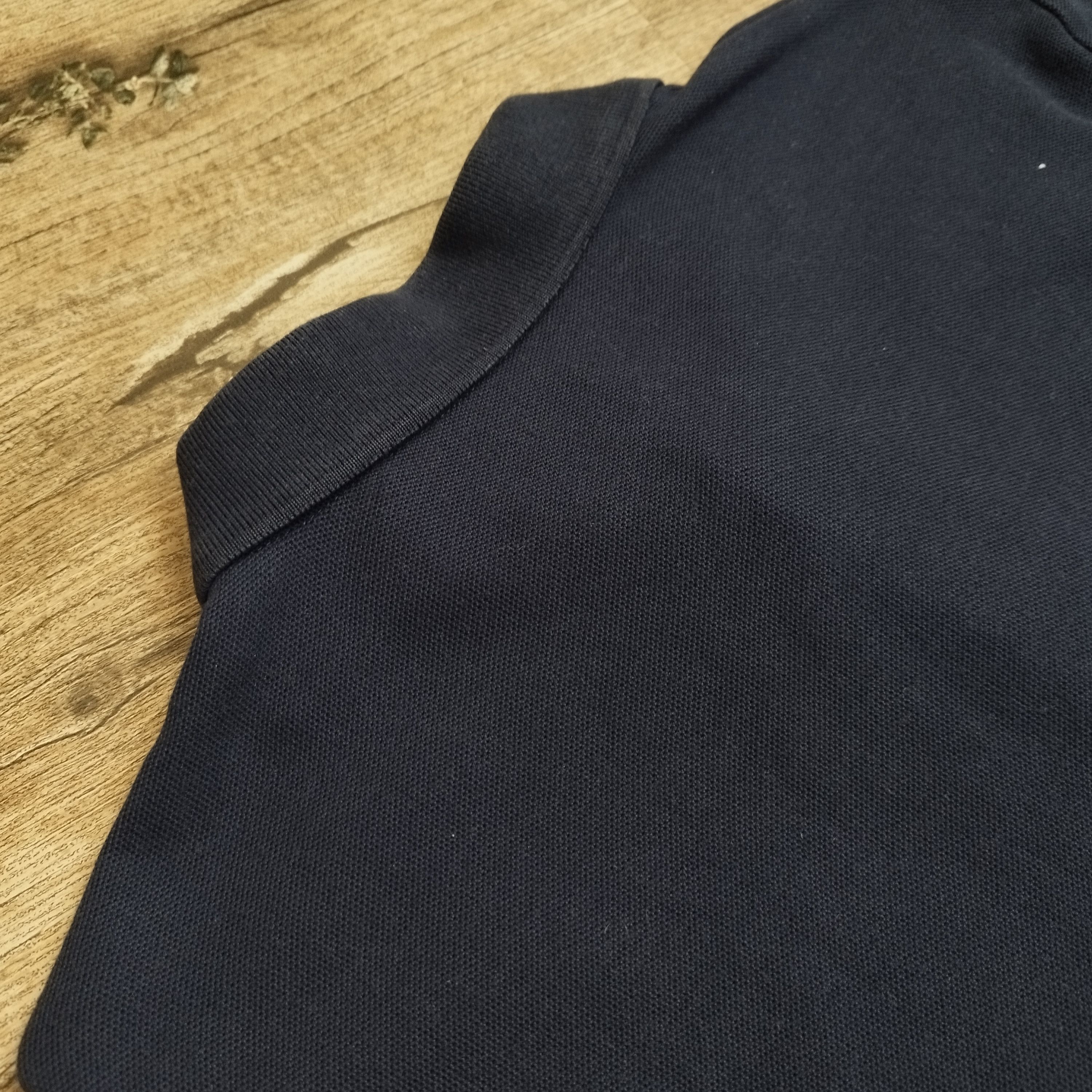 Nike Nike Navy Blue Cotton Polo Shirt - Embroidered White Swoosh Size US L / EU 52-54 / 3 - 9 Thumbnail