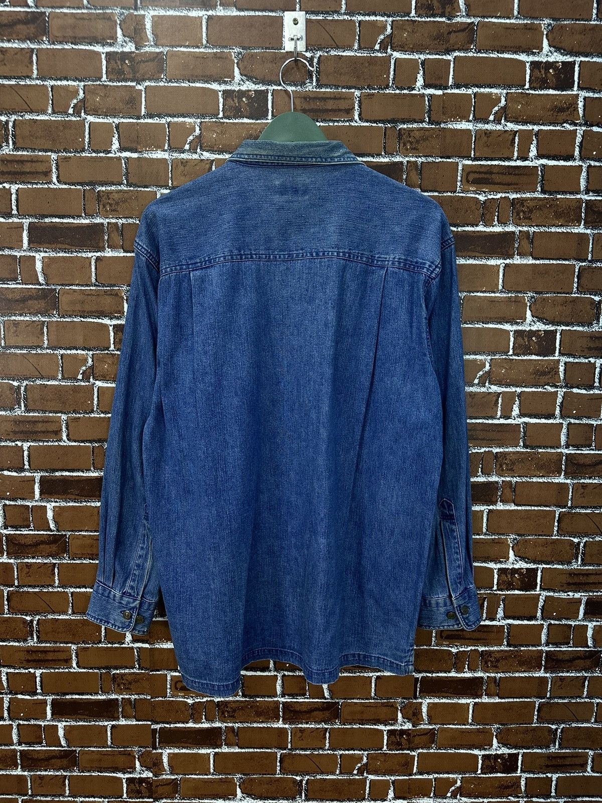 Kansai Yamamoto Kansai Jeans Vintage Zipper Jacket Z266 Size US L / EU 52-54 / 3 - 3 Thumbnail