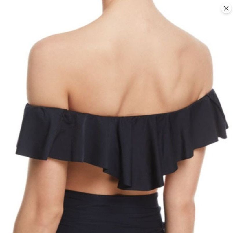 Trina Turk Trina Turk Off Shoulder Ruffle Bandeau Bikini Top Size XL / US 12-14 / IT 48-50 - 6 Thumbnail