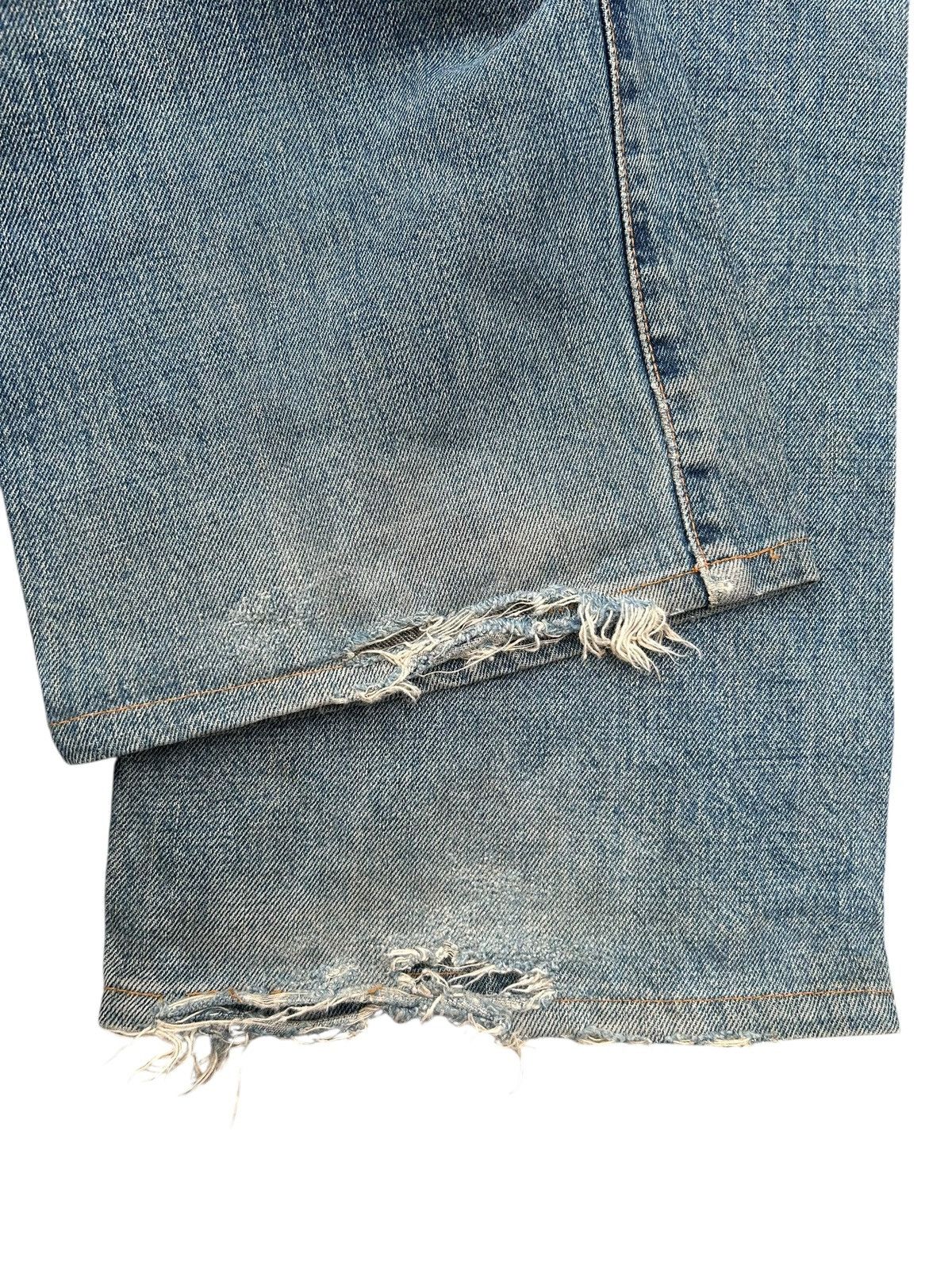 Japanese Brand × Kapital × Vintage Edwin Selvedge Baggy Distressed Vintage Denim Jeans Size US 30 / EU 46 - 8 Thumbnail