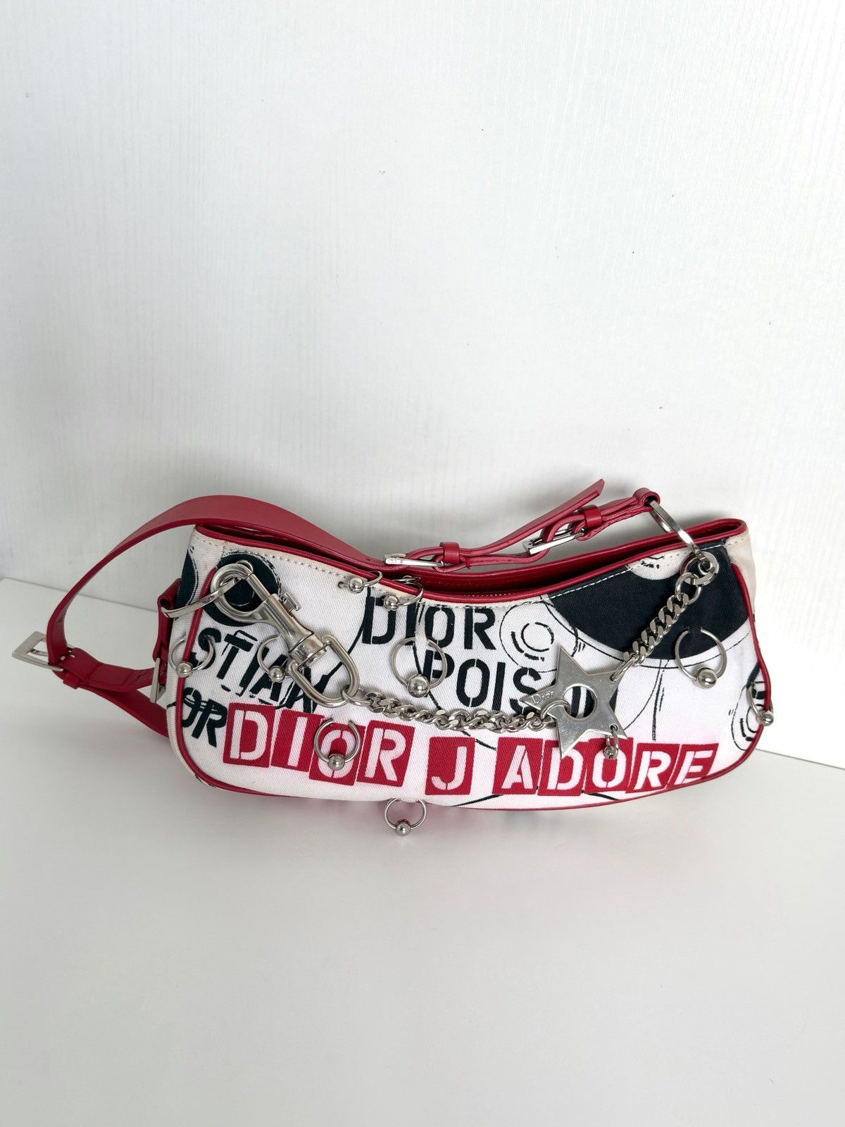 Dior Christian Dior Hardcore Pierced Shoulder Bag Size ONE SIZE - 10 Thumbnail