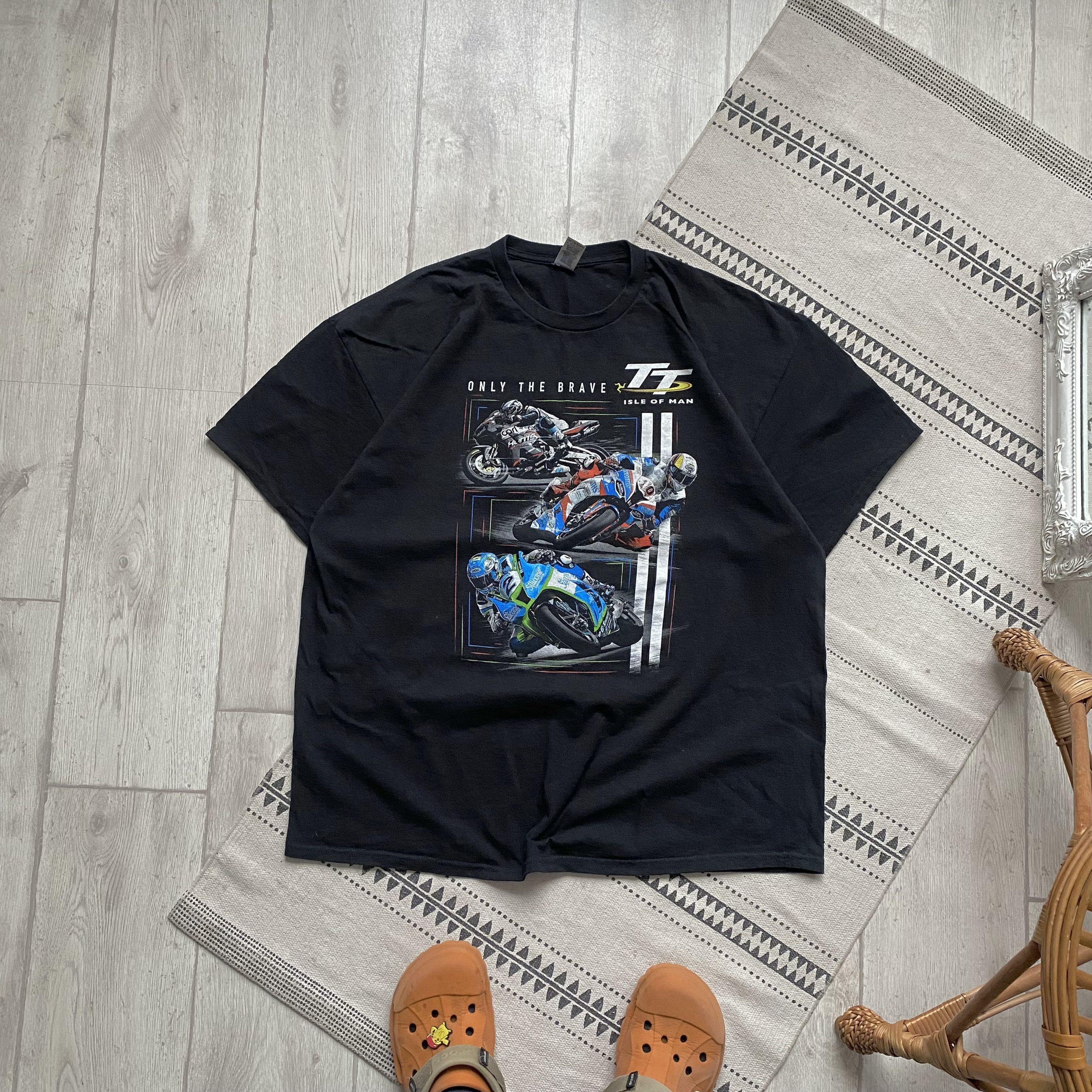 Yamaha 🏍️ Vintage 00 Moto Racing logo Tee isle of man honda ducati Size US XXL / EU 58 / 5 - 1 Thumbnail