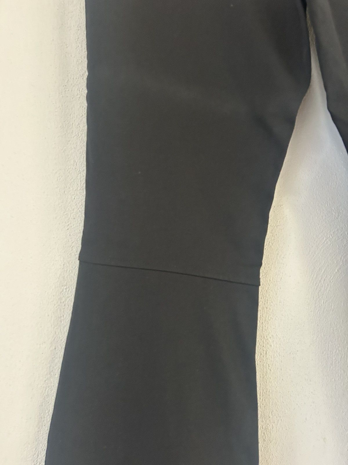 Prada Black Flared Tailored Trousers