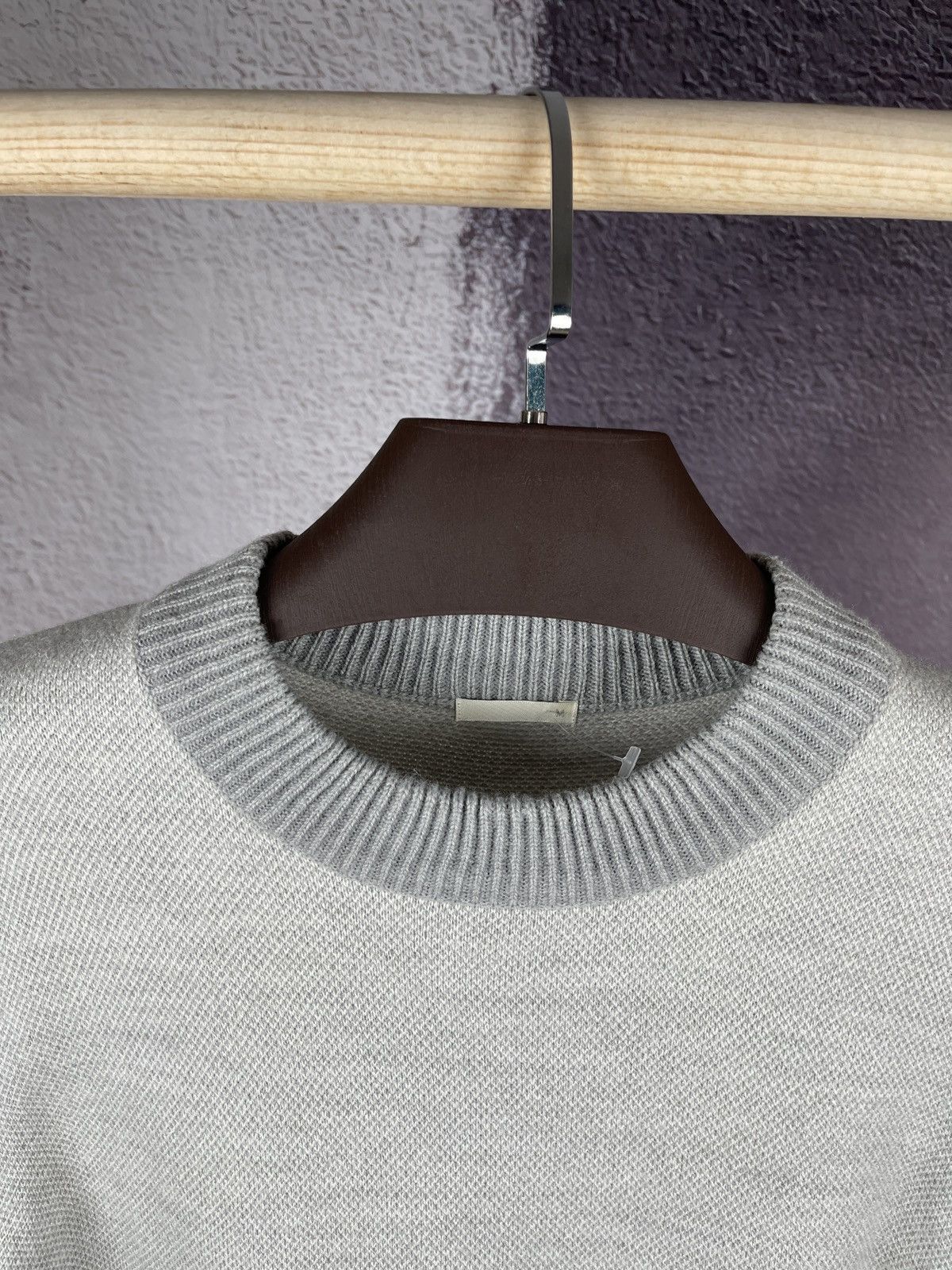 GU GU high neck double colour grey sweater Size US M / EU 48-50 / 2 - 9 Thumbnail