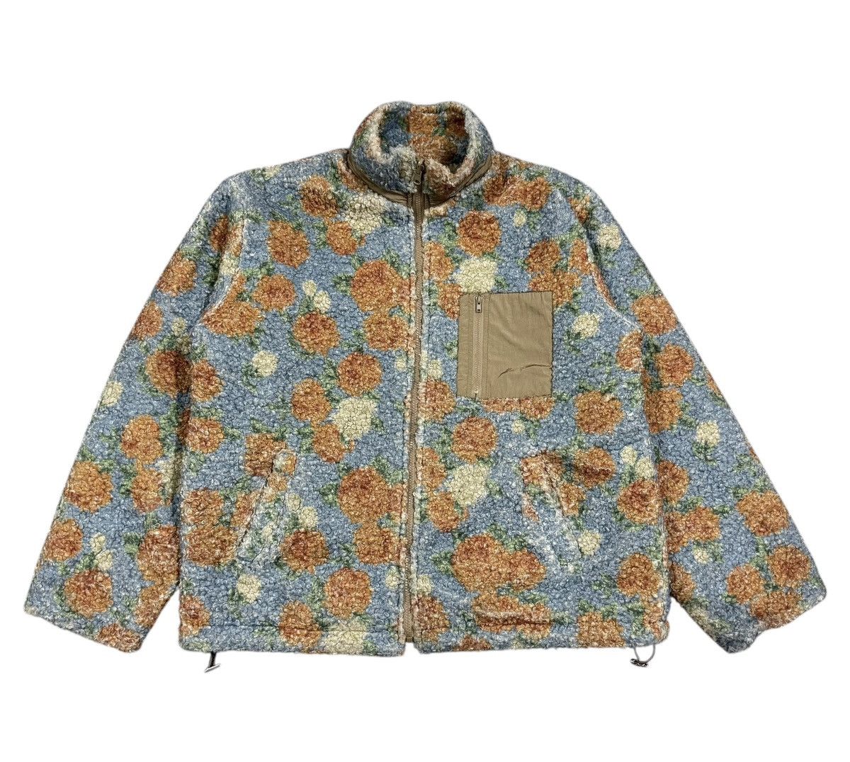 If Six Was Nine Vtg🔥Jouetie Reversible Fleece/Quilted Flower Printed Jacket Size US M / EU 48-50 / 2 - 1 Thumbnail