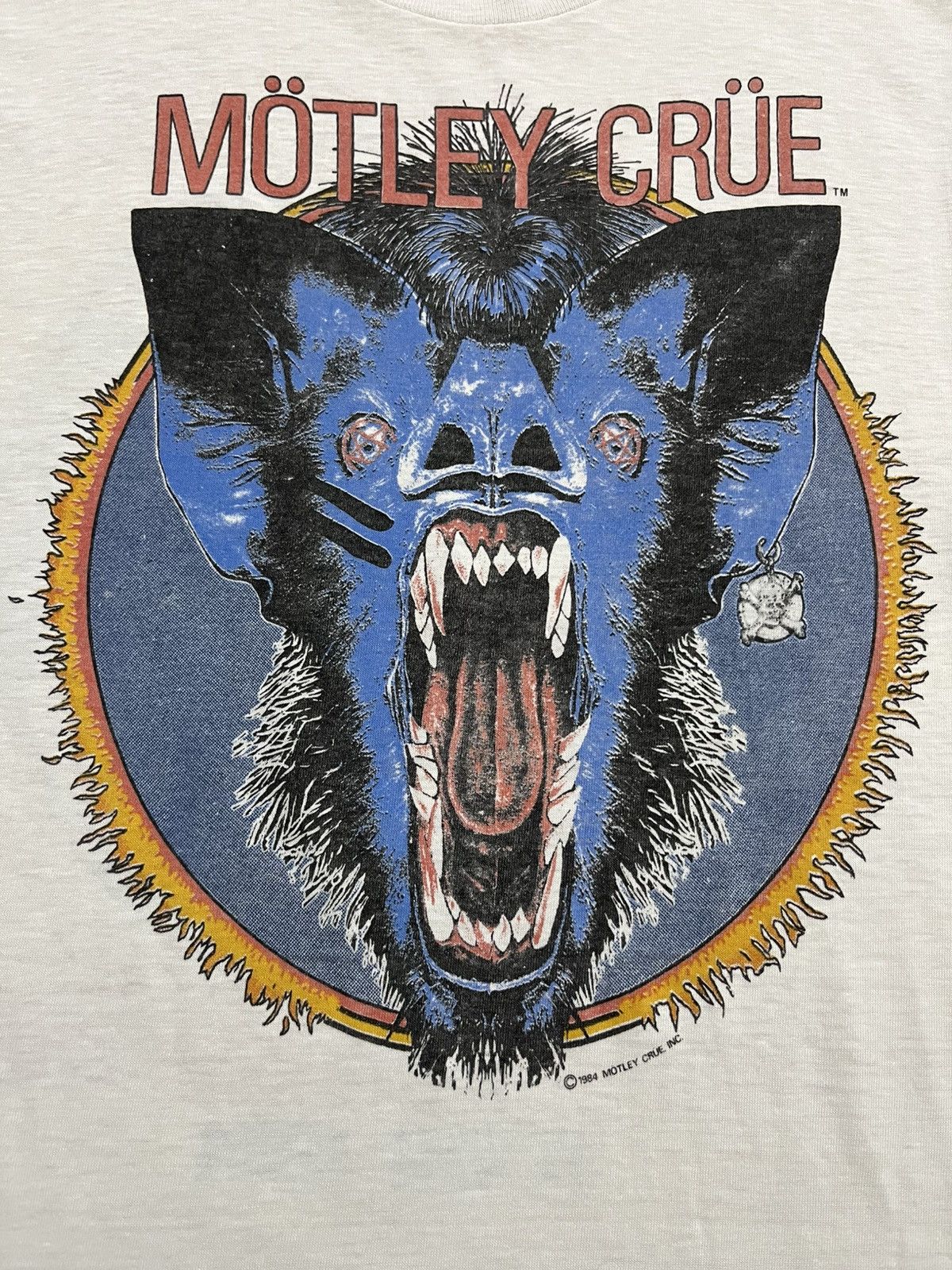 Band Tees × Vintage Motley Crue Vintage 80s Size US S / EU 44-46 / 1 - 7 Thumbnail