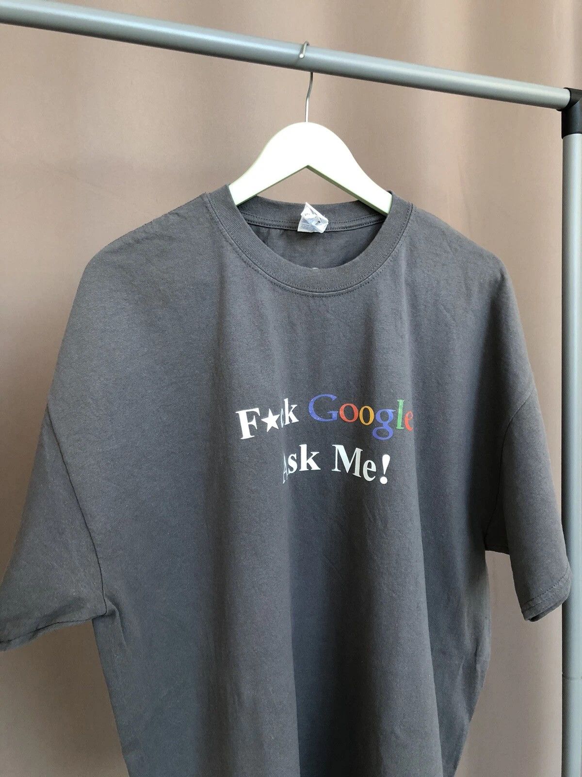 Gildan Gildan F*ck Google Ask Me T-Shirt Mens Size XL/XXL Size US XL / EU 56 / 4 - 3 Thumbnail