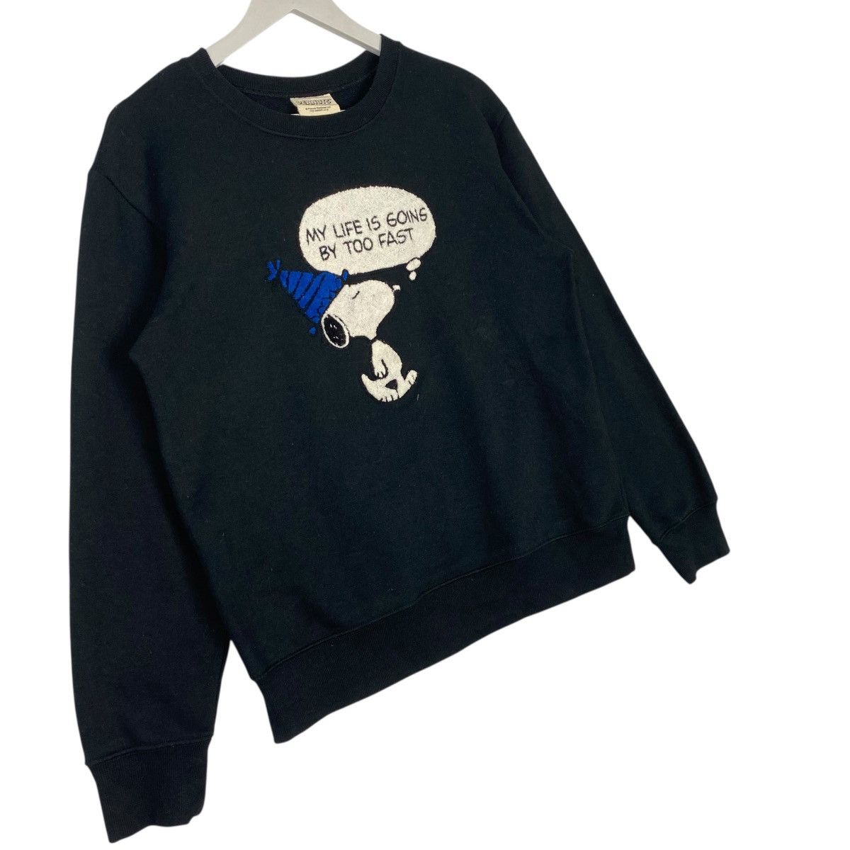 Other Vintage Peanuts Snoopy Crewneck Sweatshirt Black Size US M / EU 48-50 / 2 - 3 Thumbnail