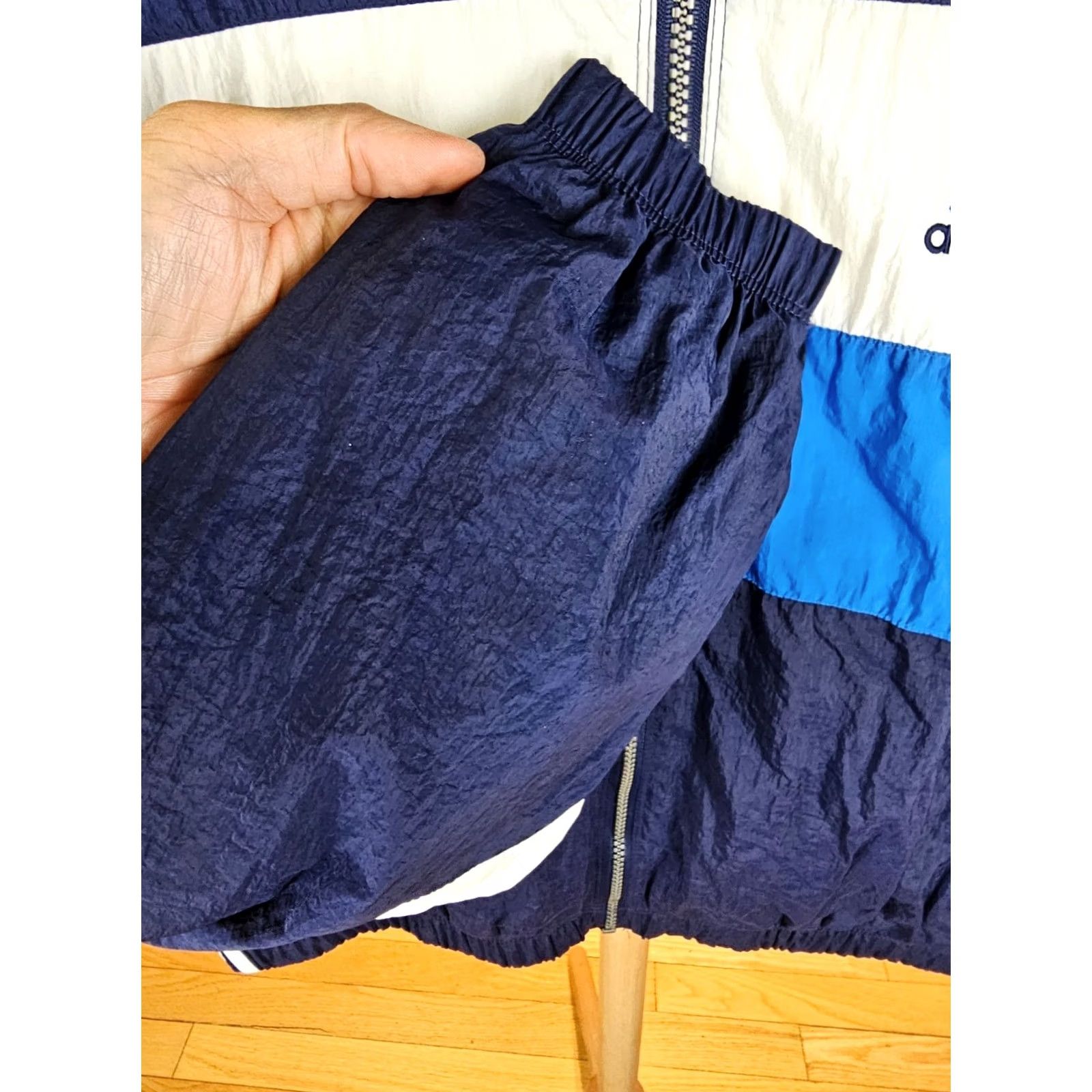 Adidas VINTAGE adidas WINDBREAKERS NYLON TRACK TOP JACKET XL?L? Size US L / EU 52-54 / 3 - 6 Thumbnail