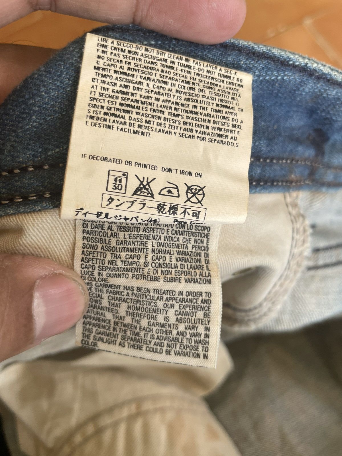 Designer × Diesel × Vintage Vintage Diesel viker Size US 36 / EU 52 - 12 Thumbnail