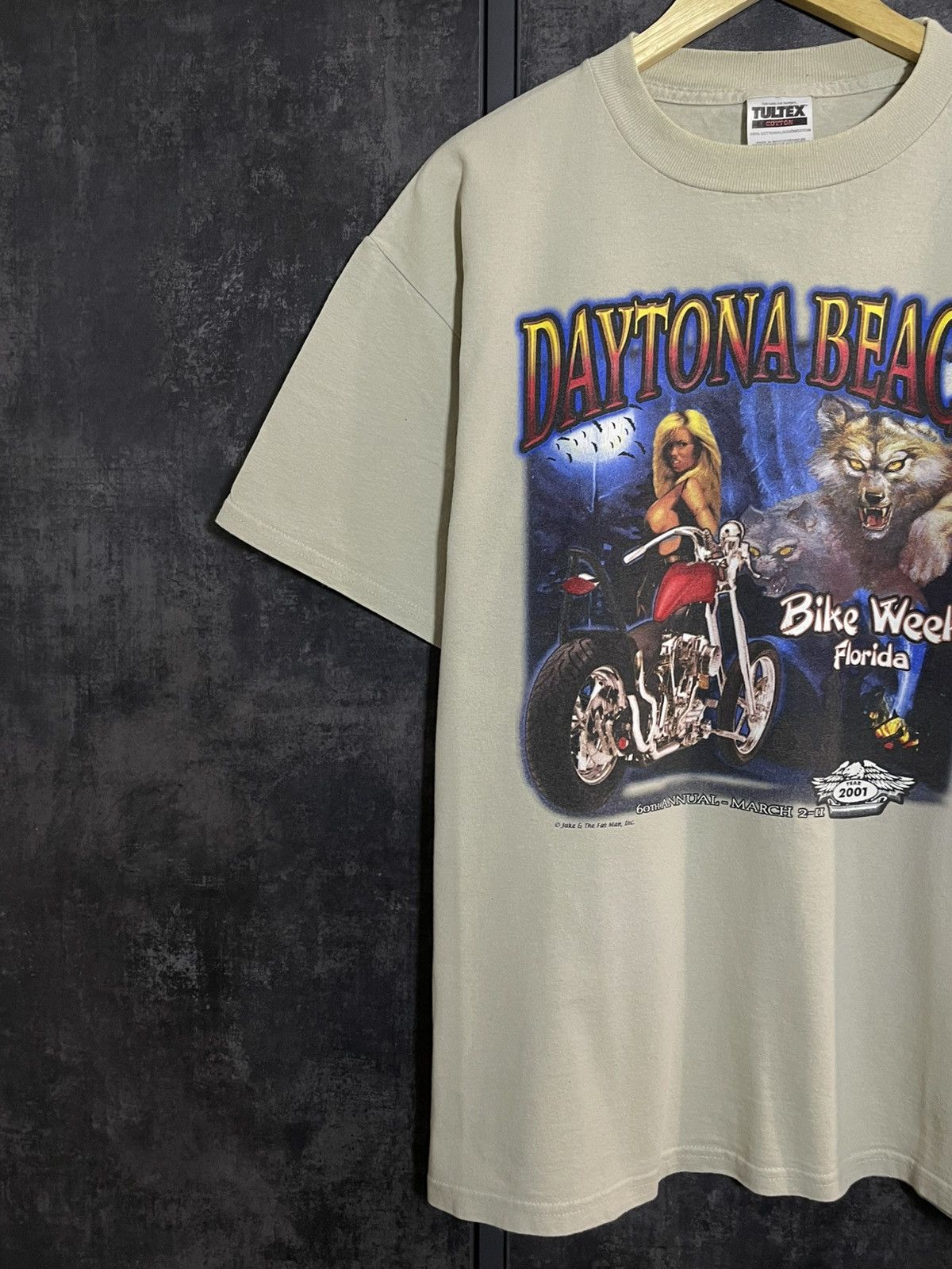 Band Tees Vintage 2001 Bike Week Pornstar Girl T-shirt ERD Y3 424 LGB Size US L / EU 52-54 / 3 - 3 Thumbnail
