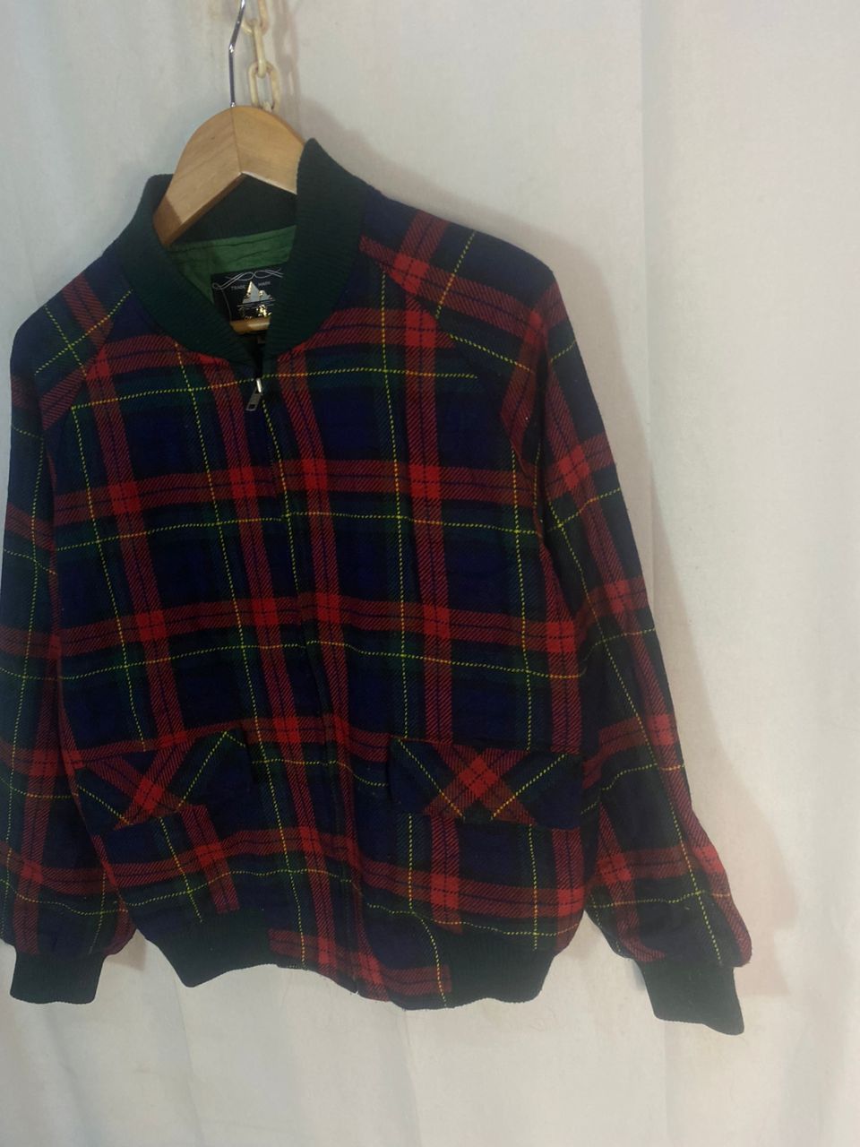 Japanese Brand Vintage ice berg wool zipper jacket Size US S / EU 44-46 / 1 - 3 Thumbnail