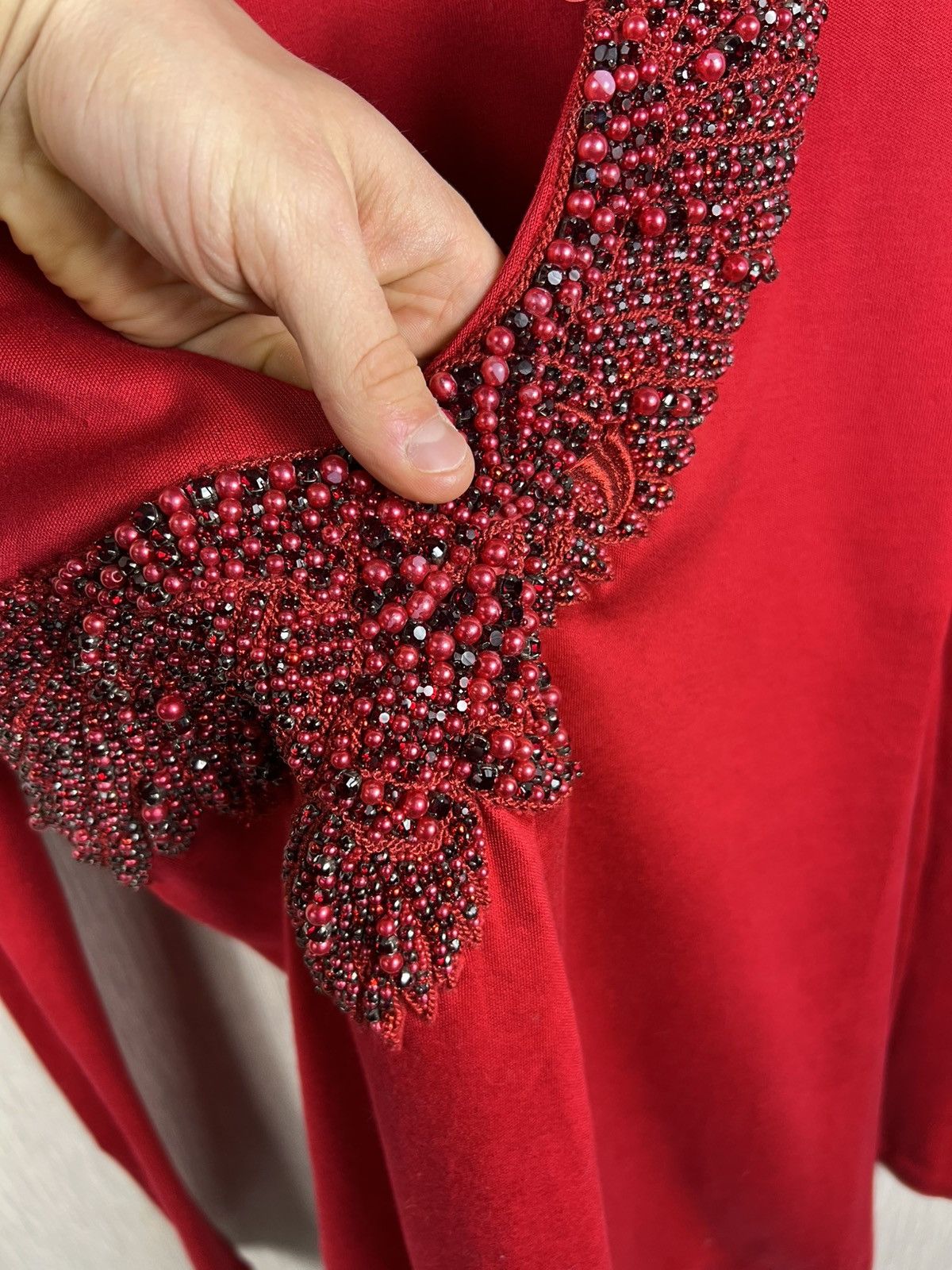 Balmain Archive Balmain FW 2012 eagle bird pearls open back dress Size M / US 6-8 / IT 42-44 - 20 Thumbnail