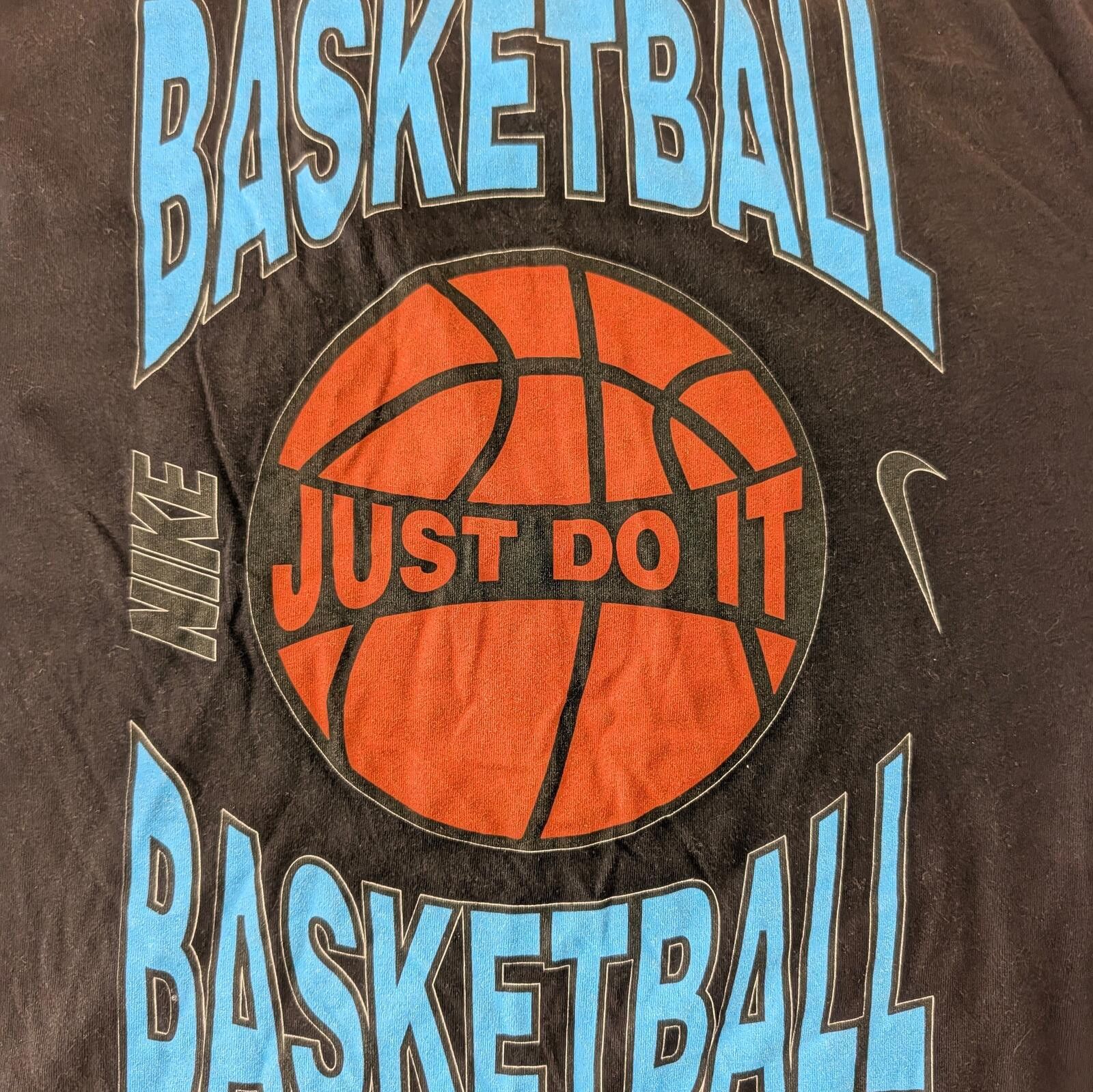 Nike Nike Custom Basketball Graphic Black T-Shirt XL Size US XL / EU 56 / 4 - 5 Thumbnail