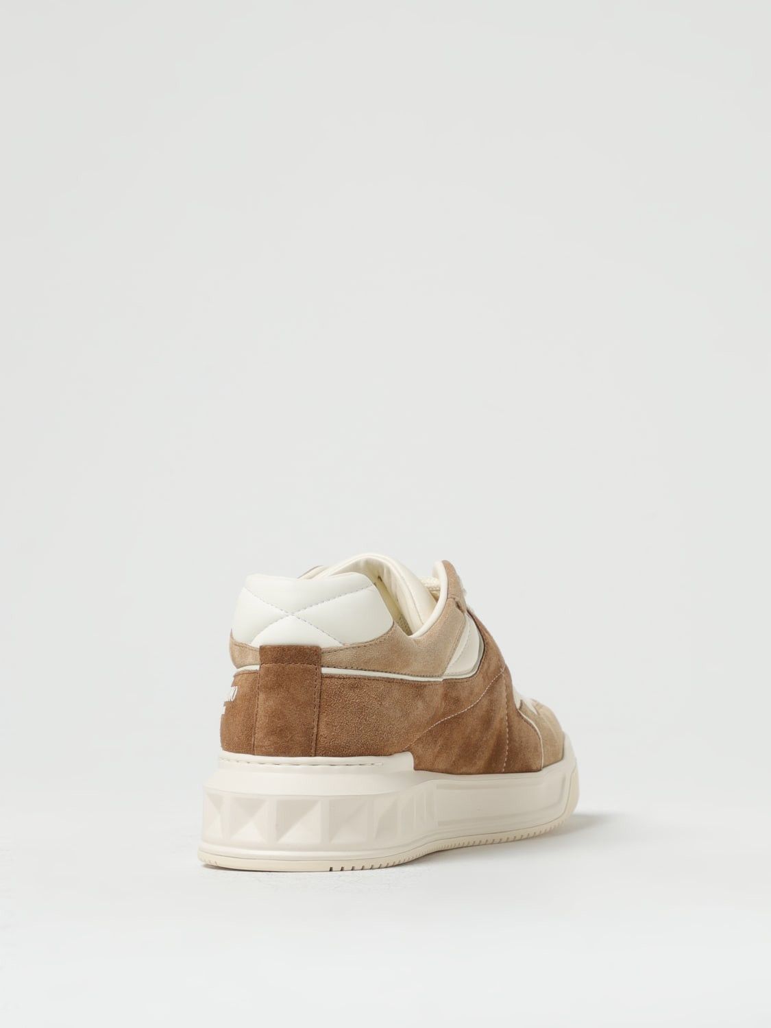 Valentino o1y0525 Logo Leather Low-Top Sneakers in Multicolor Size US 10.5 / EU 43-44 - 3 Thumbnail