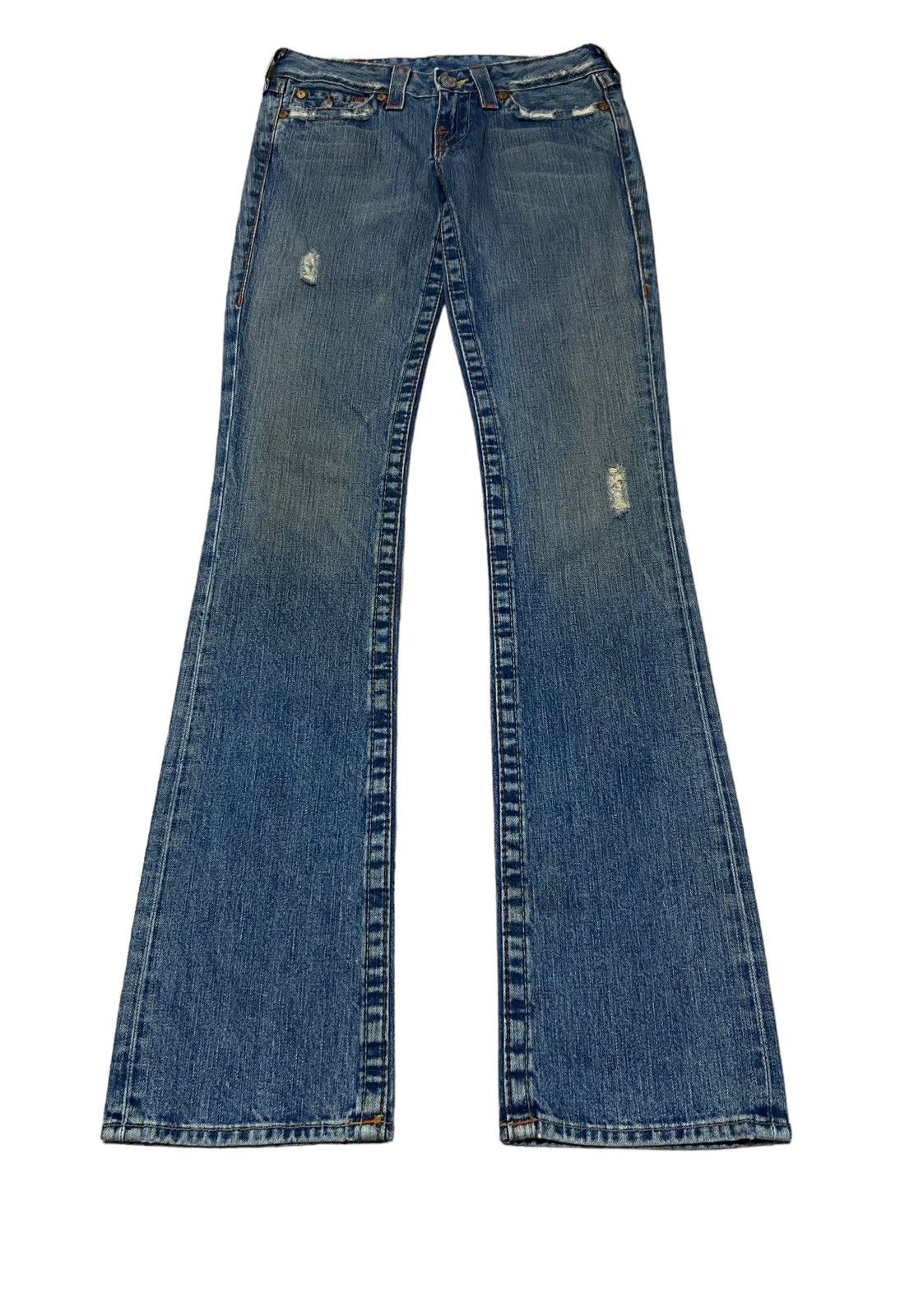 True Religion × Vintage Vintage True Religion Flared Jeans 2000s Size US 34 / EU 50 - 1 Thumbnail