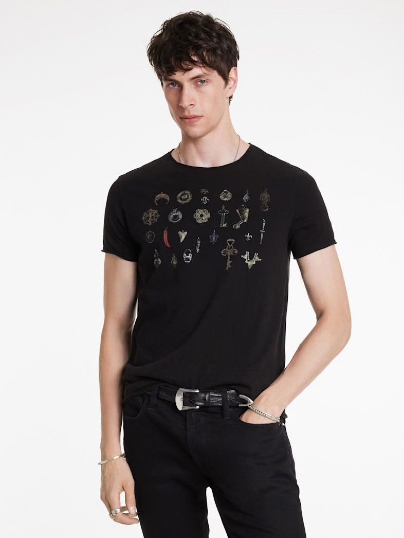 John Varvatos Pendants and signs tee XL Size US XL / EU 56 / 4 - 1 Thumbnail