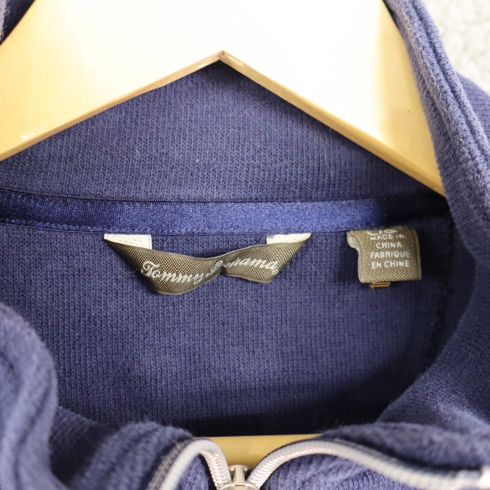 Tommy Bahama Tommy Bahama Men M Montego 1/2 Zip Sweater Blue ST227688 Size US M / EU 48-50 / 2 - 6 Thumbnail
