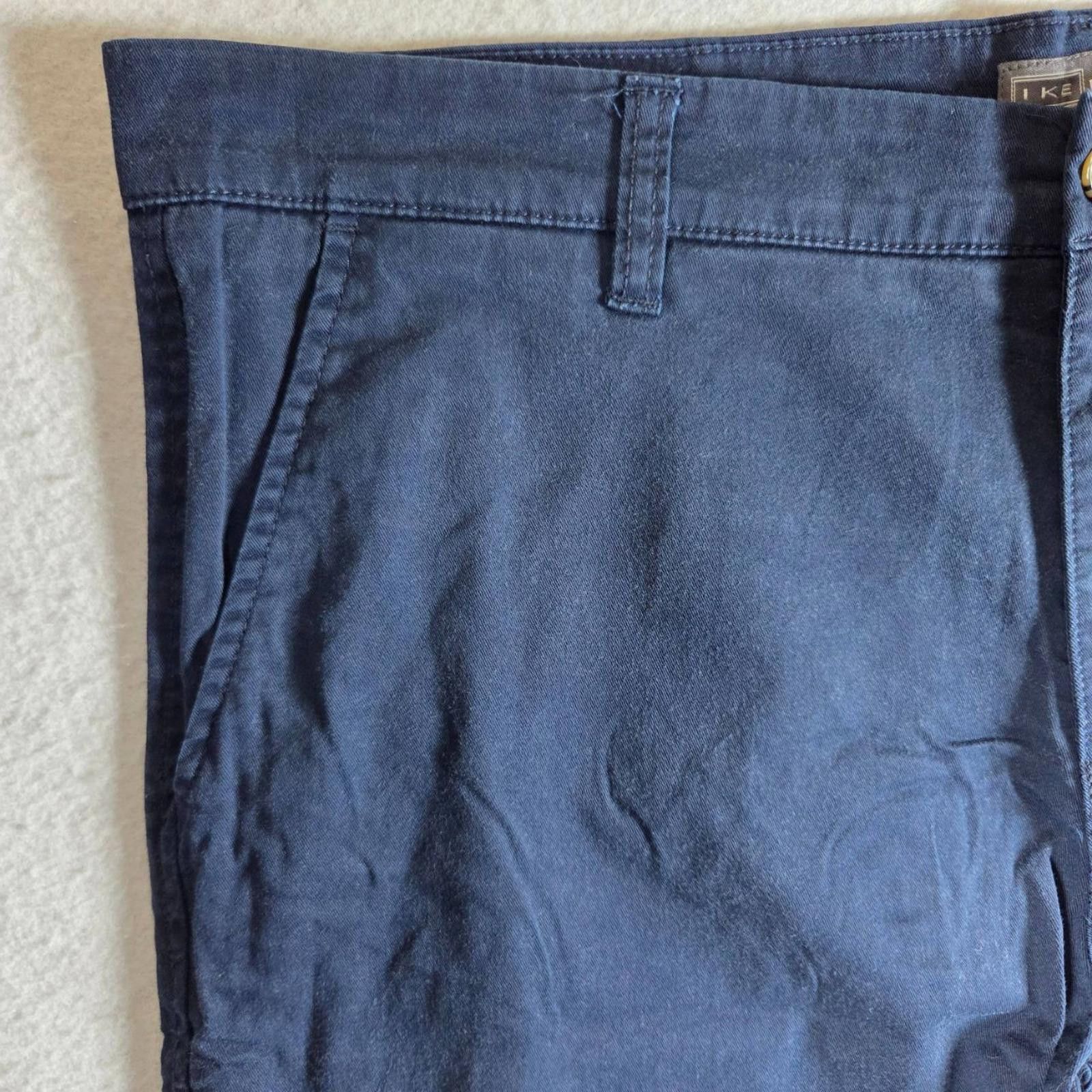 Other IKE By Ike Behar Mens Chino Pants Size 36x32 Dark Blue Size US 36 / EU 52 - 10 Thumbnail