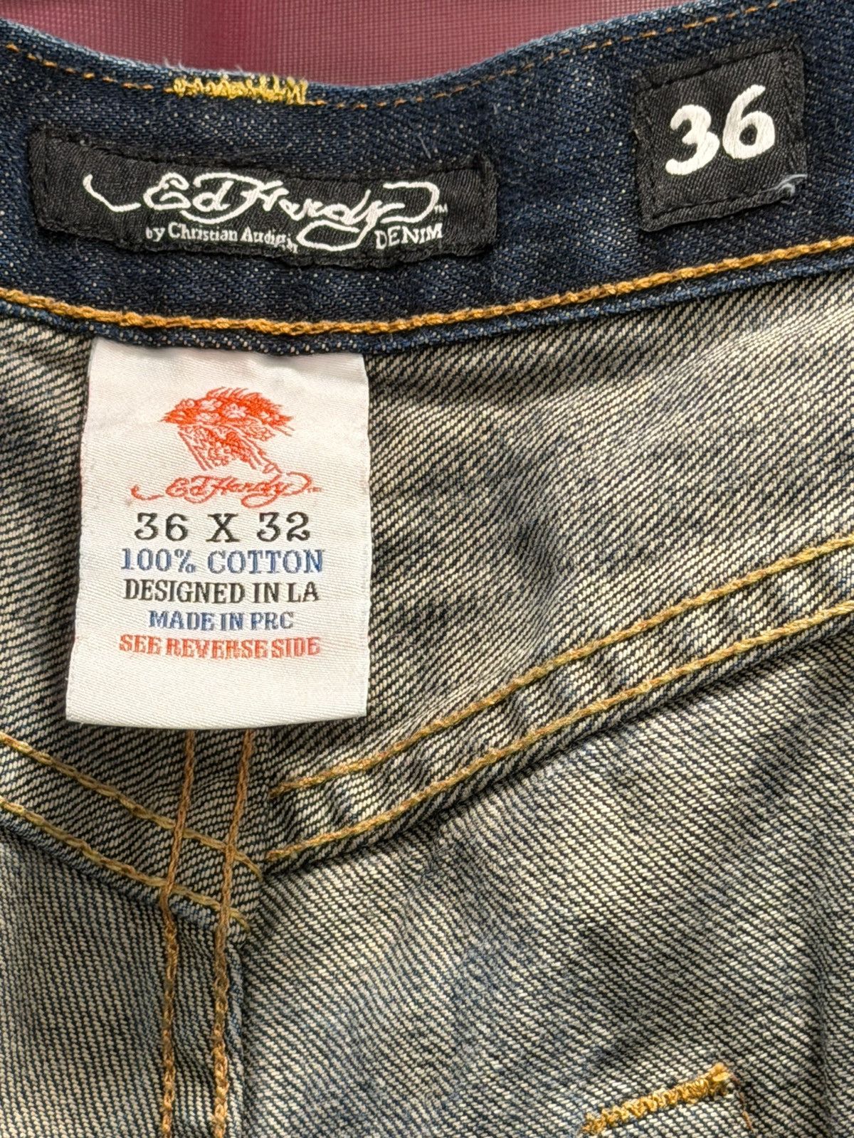 Ed Hardy Ed Hardy Snake Skull Jeans Size US 36 / EU 52 - 9 Thumbnail
