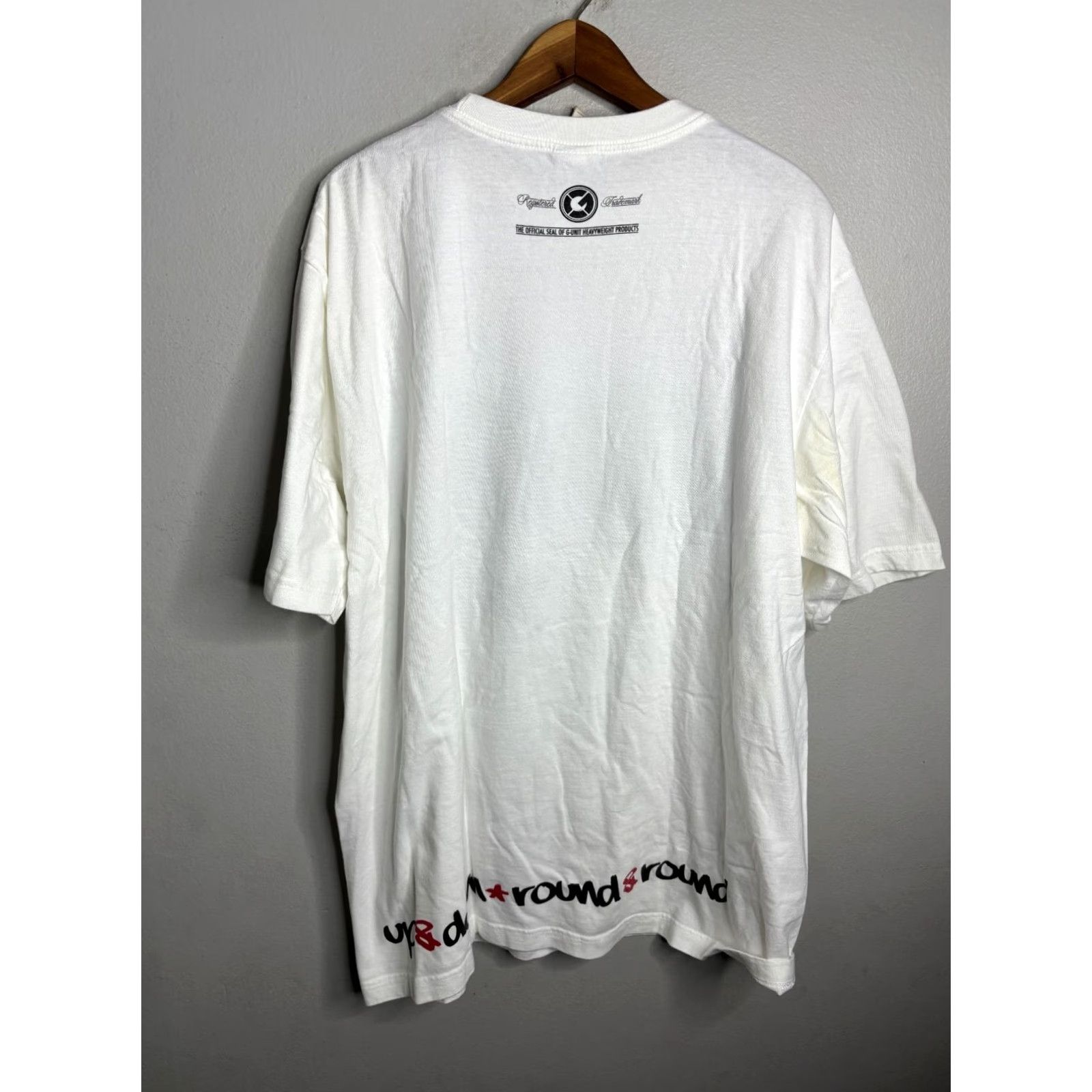 Vintage VINTAGE G-Unit T-Shirt XS? XL? White Crew Neck Skull Graphic Print 90s Grunge Men XL White Graphic Print T-Shirt G-Unit Vintage 2000s Size US XL / EU 56 / 4 - 4 Thumbnail