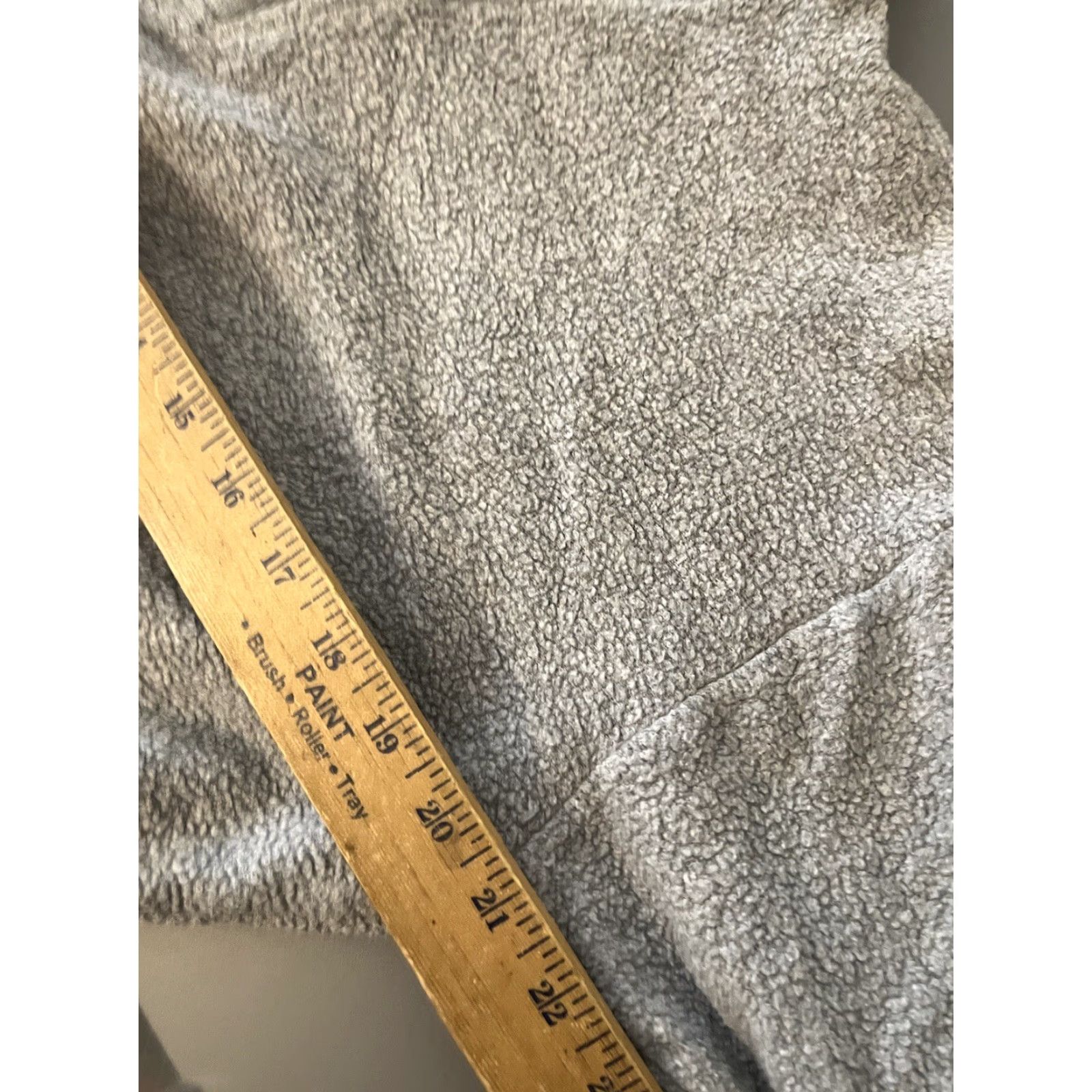 Victoria's Secret Victoria's Secret Sherpa GRAY Quarter Zip Cropped Women SZ. MEDIUM Size M / US 6-8 / IT 42-44 - 5 Thumbnail