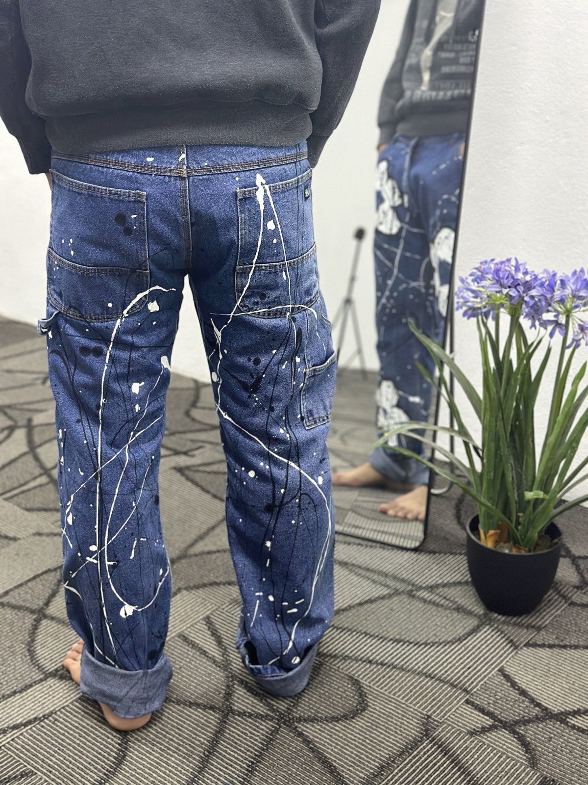Other Hype🔥Art Work Key Carpenter Denim Size US 36 / EU 52 - 2 Thumbnail