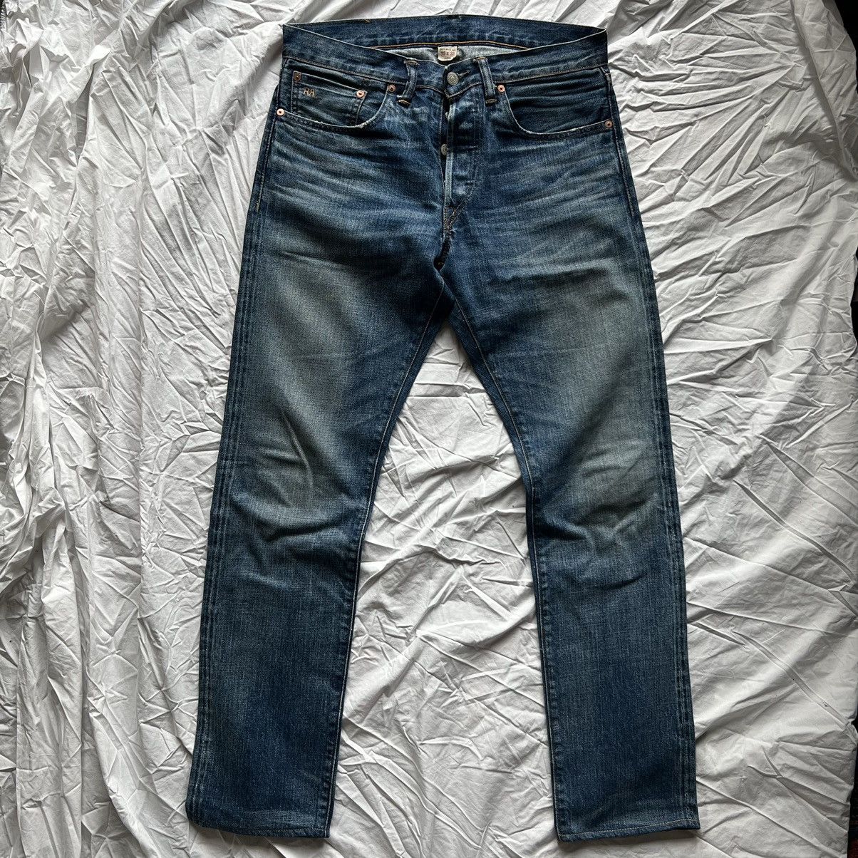 RRL Ralph Lauren × Ralph Lauren RRL Ralph Lauren Blue Jeans Size US 34 / EU 50 - 2 Thumbnail