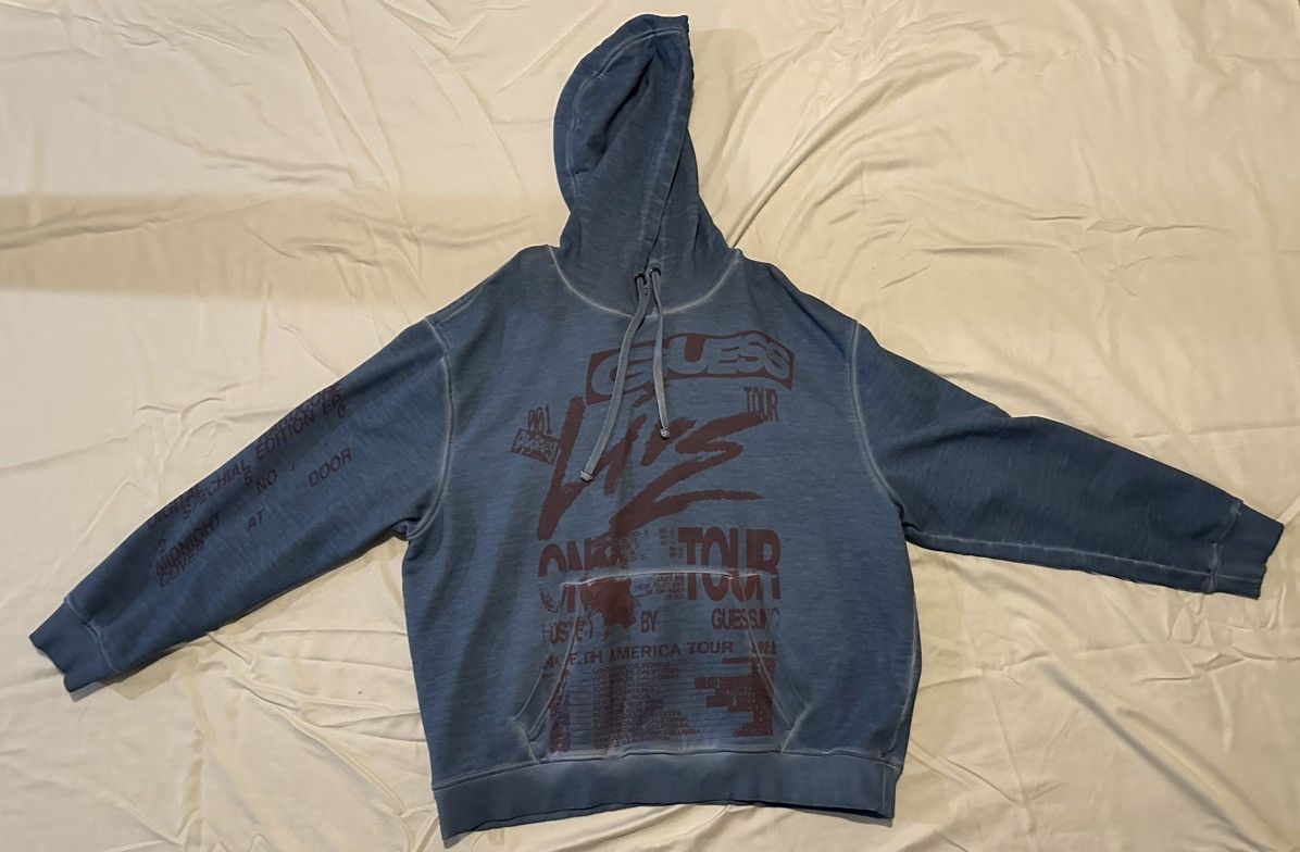 Guess Guess brand washed tour hoodie Size US XL / EU 56 / 4 - 2 Thumbnail