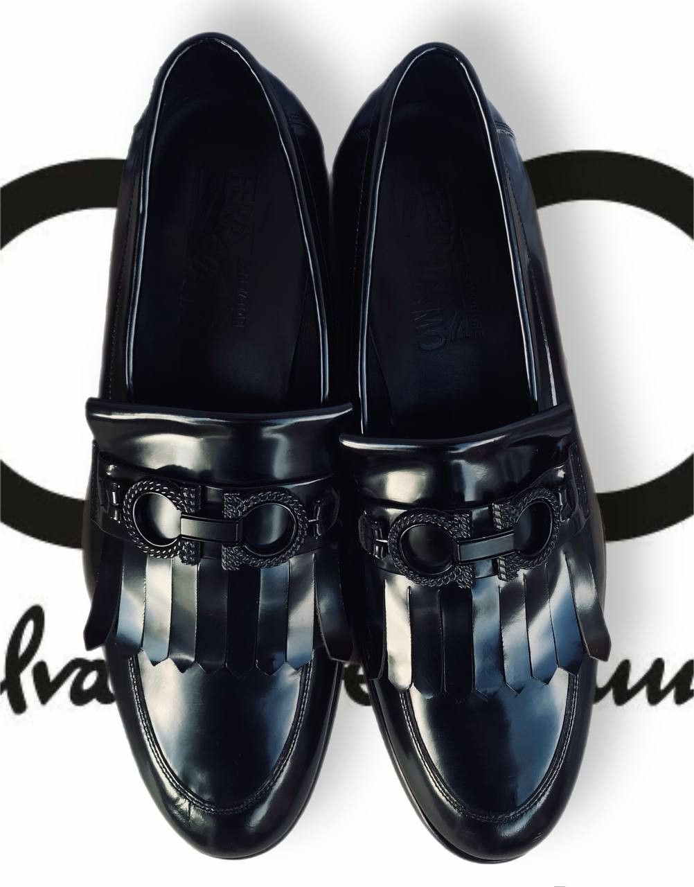 Salvatore Ferragamo Salvatore Ferragamo Gancini Loafers Tassel Men's Slip On Size US 9 / EU 42 - 7 Thumbnail
