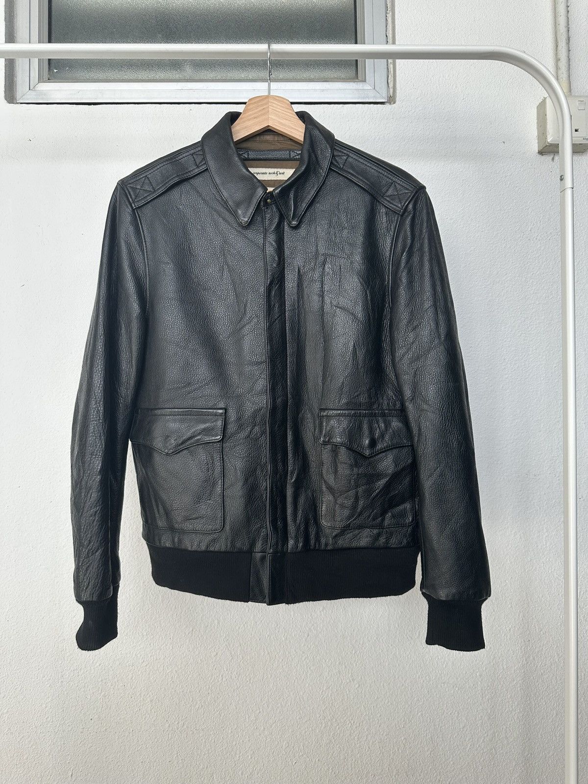 Japanese Brand × Vivastudio 🔥Rare🔥 Viva Studio Corporate Rock & Roll leather jacket Size US M / EU 48-50 / 2 - 15 Thumbnail
